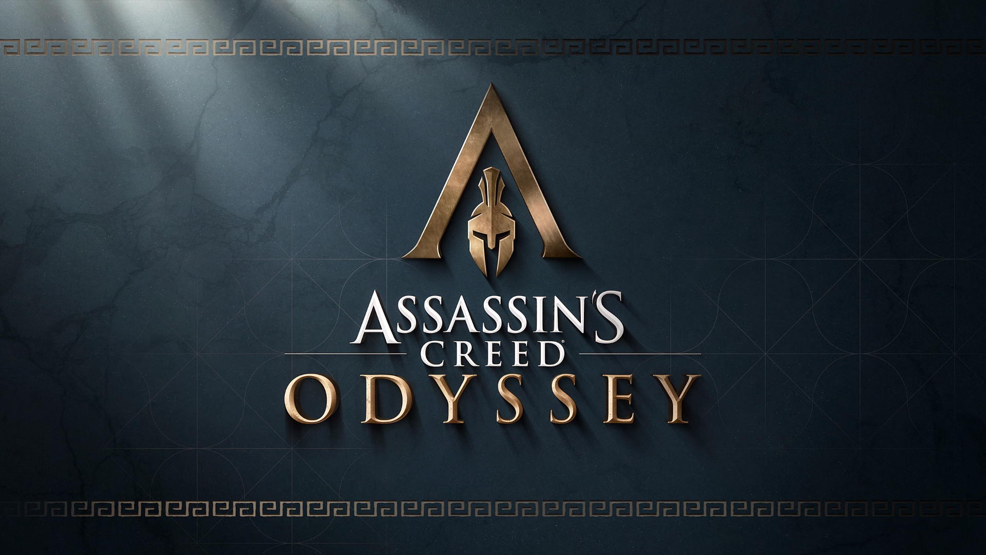 Video Game Art Video Games Assassins Creed Odyssey Mythology Spartans Ancient Greece Greece Logo Gam 1920x1080