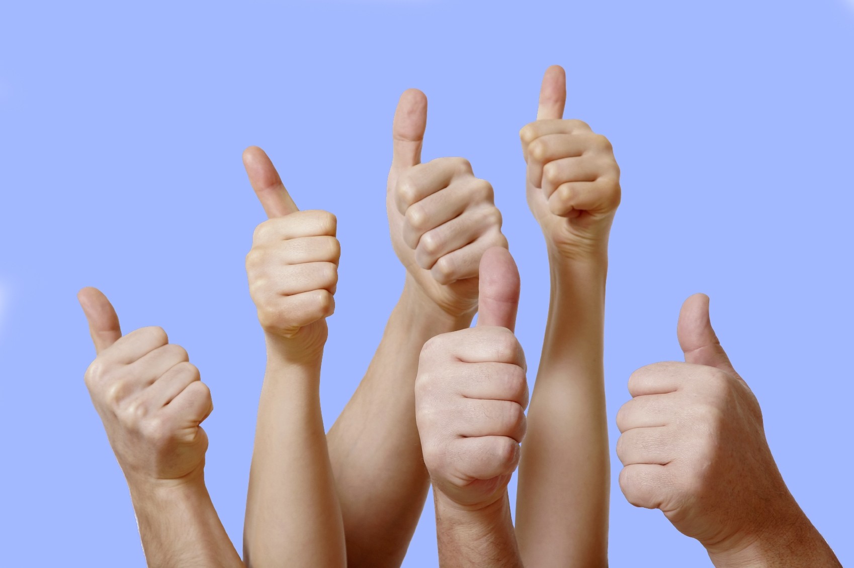 Hands Simple Background Thumbs Up Blue Background Hand Gesture 1698x1131