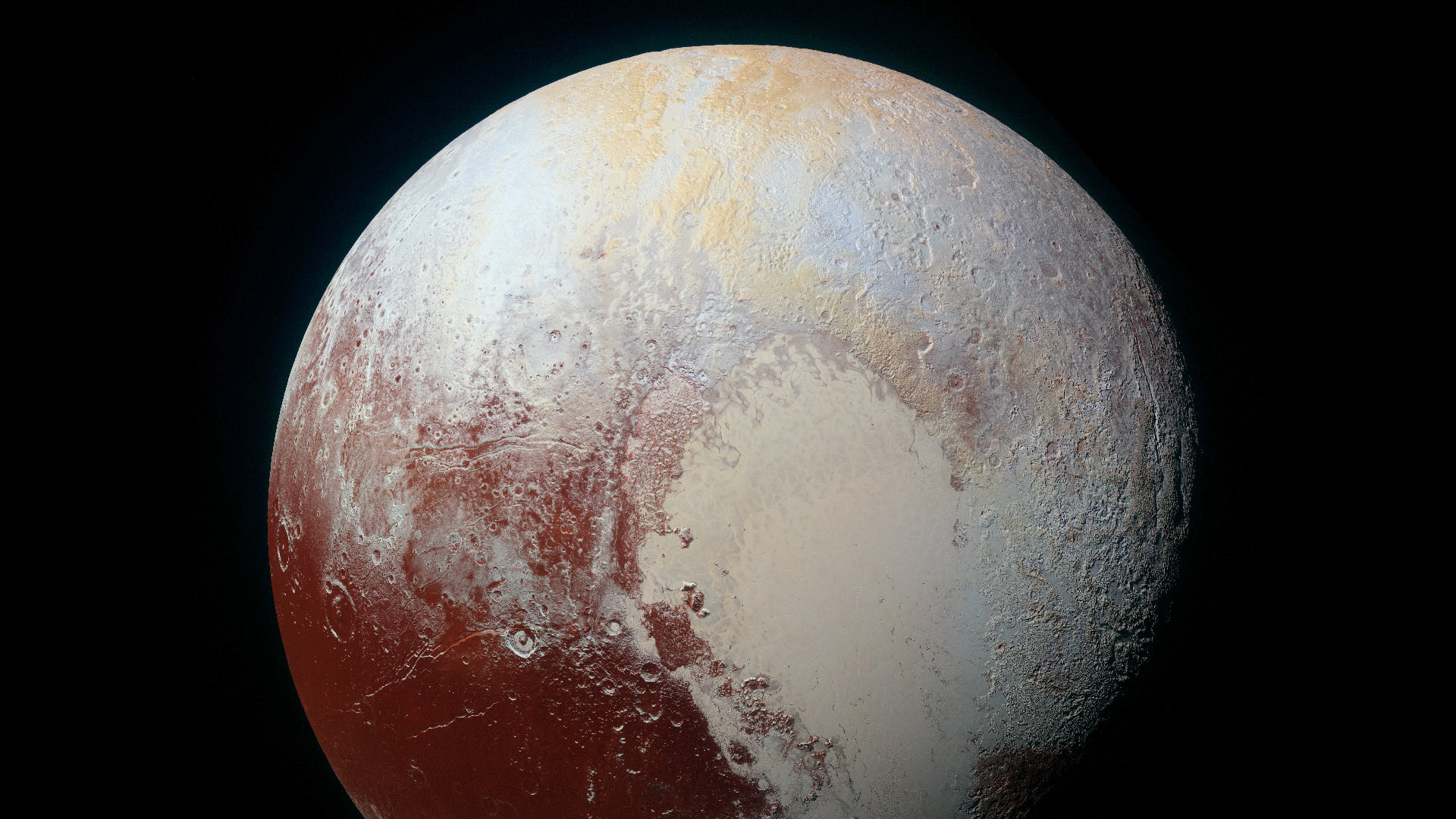 Space Planet Pluto Planet 1920x1080