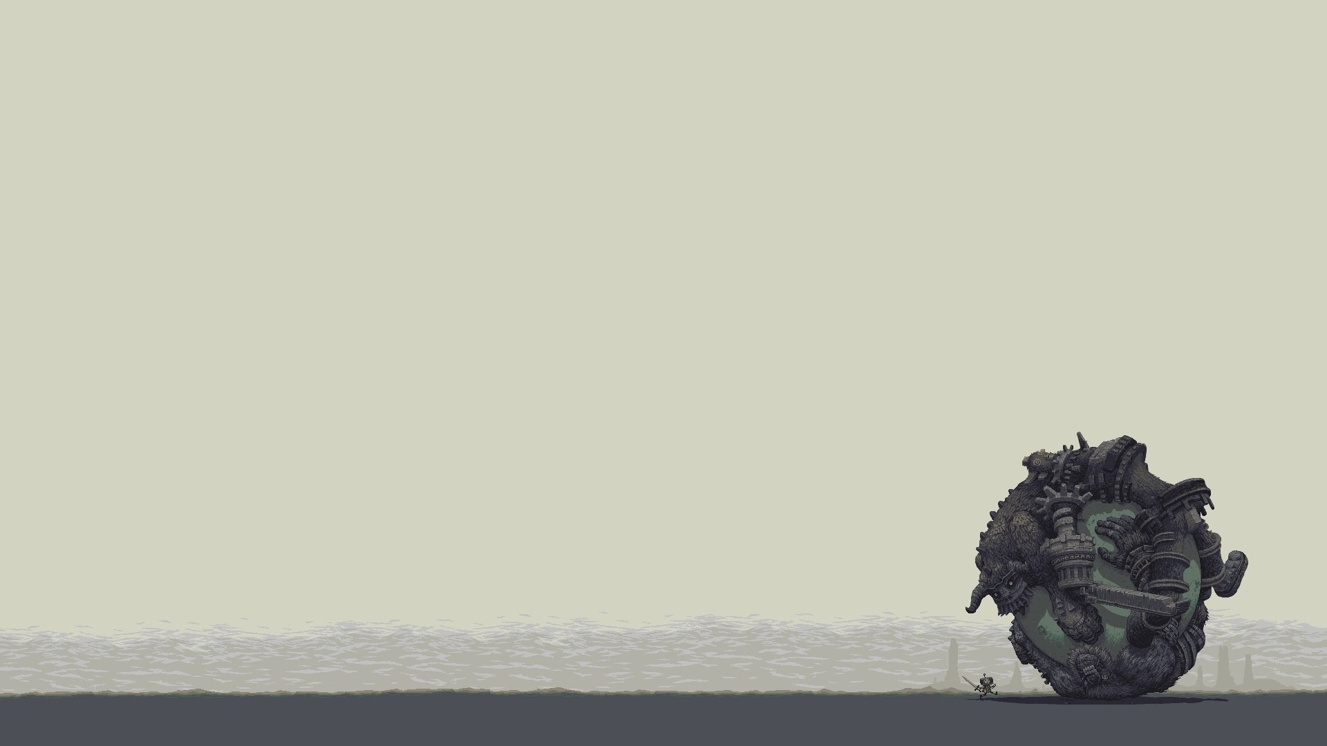 Minimalism Katamari Shadow Of The Colossus Crossover Video Game Art  Wallpaper - Resolution:1920x1080 - ID:286596 
