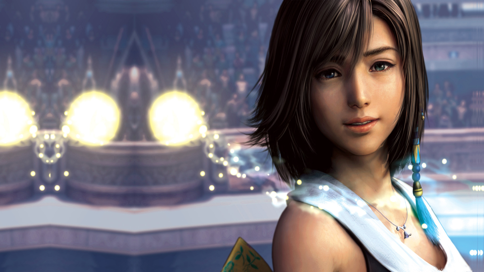 Yuna Final Fantasy Final Fantasy X 1920x1080