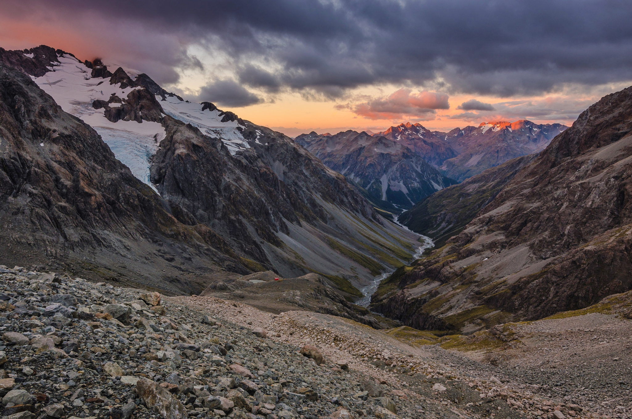 Valley Nature Landscape Mountain 2048x1356