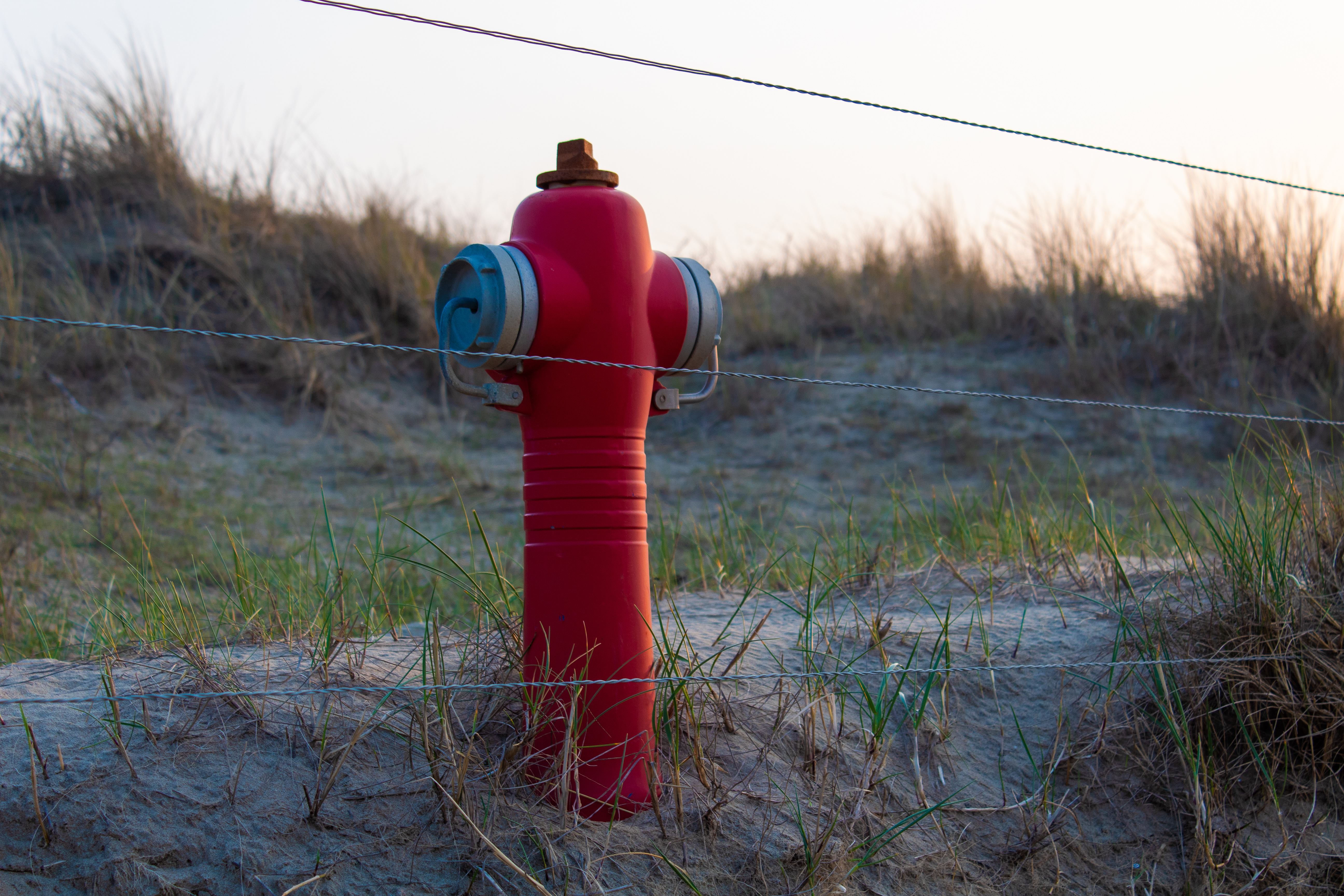 Fire Hydrants Dunes Outdoors 5184x3456
