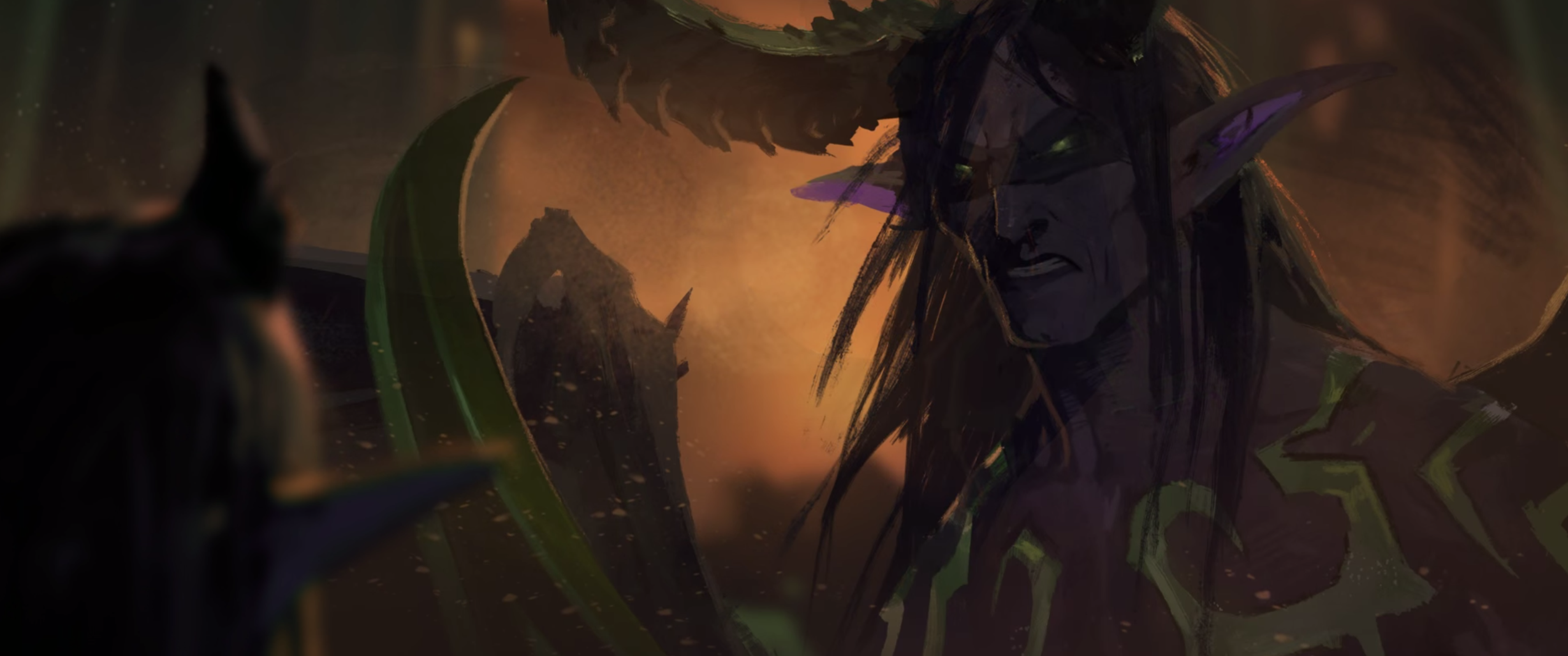 World Of Warcraft Blizzard Entertainment Demon Hunter Illidan Stormrage 3440x1440