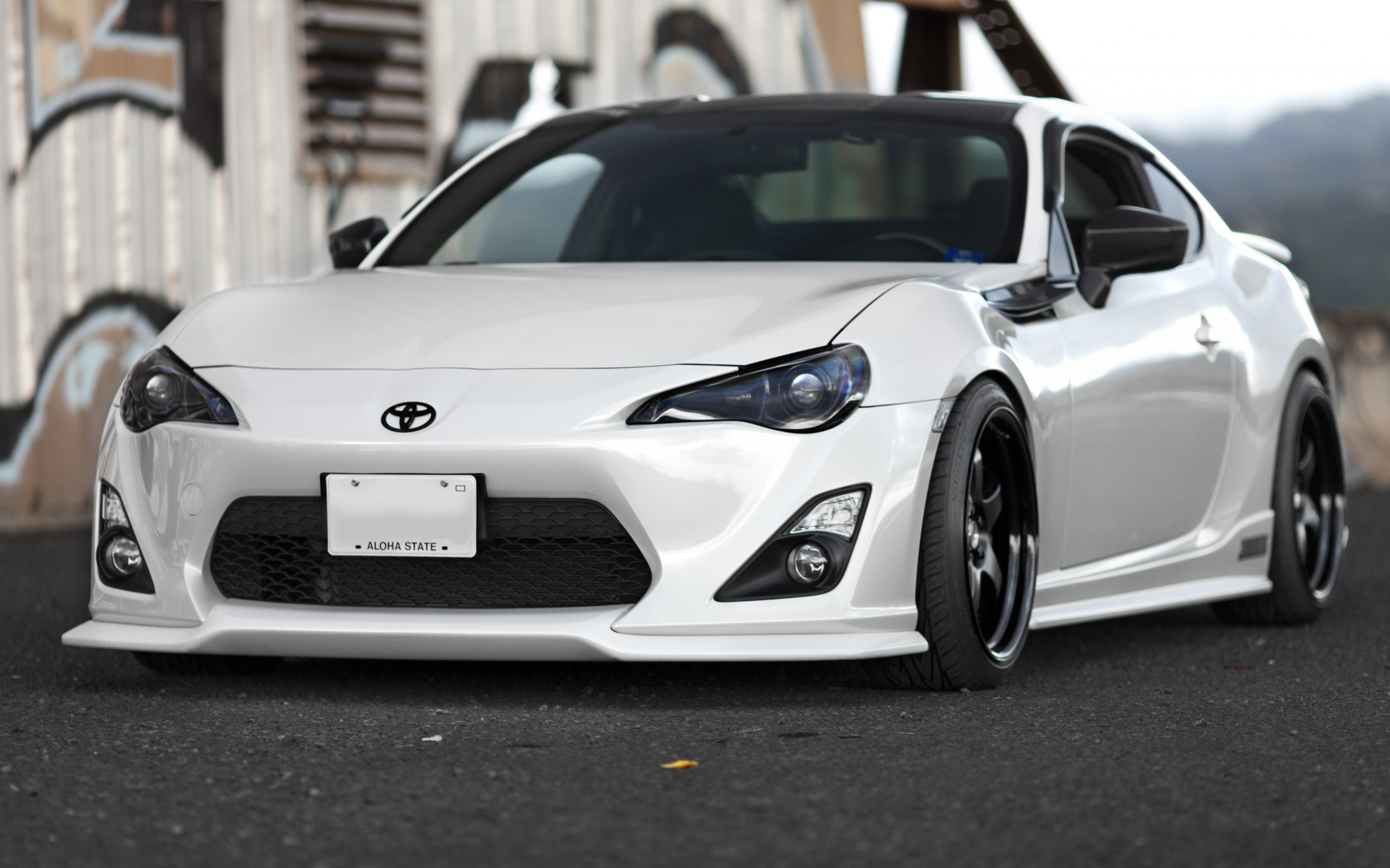 Car Vehicle Toyota GT86 Toyota Toyobaru Front Angle View 2560x1600