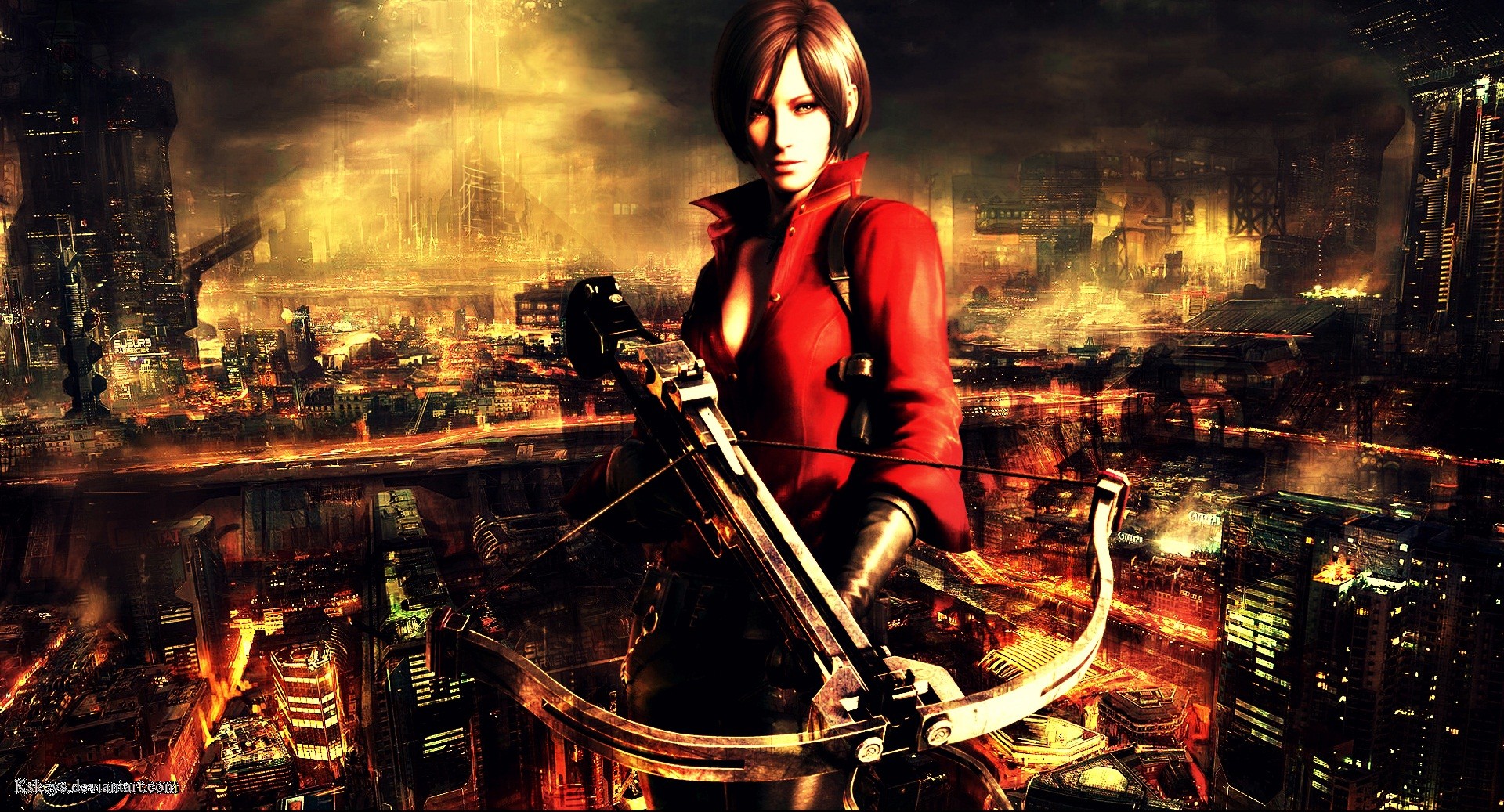 Resident Evil 6 Ada Wong Zombies Crossbows 1920x1037