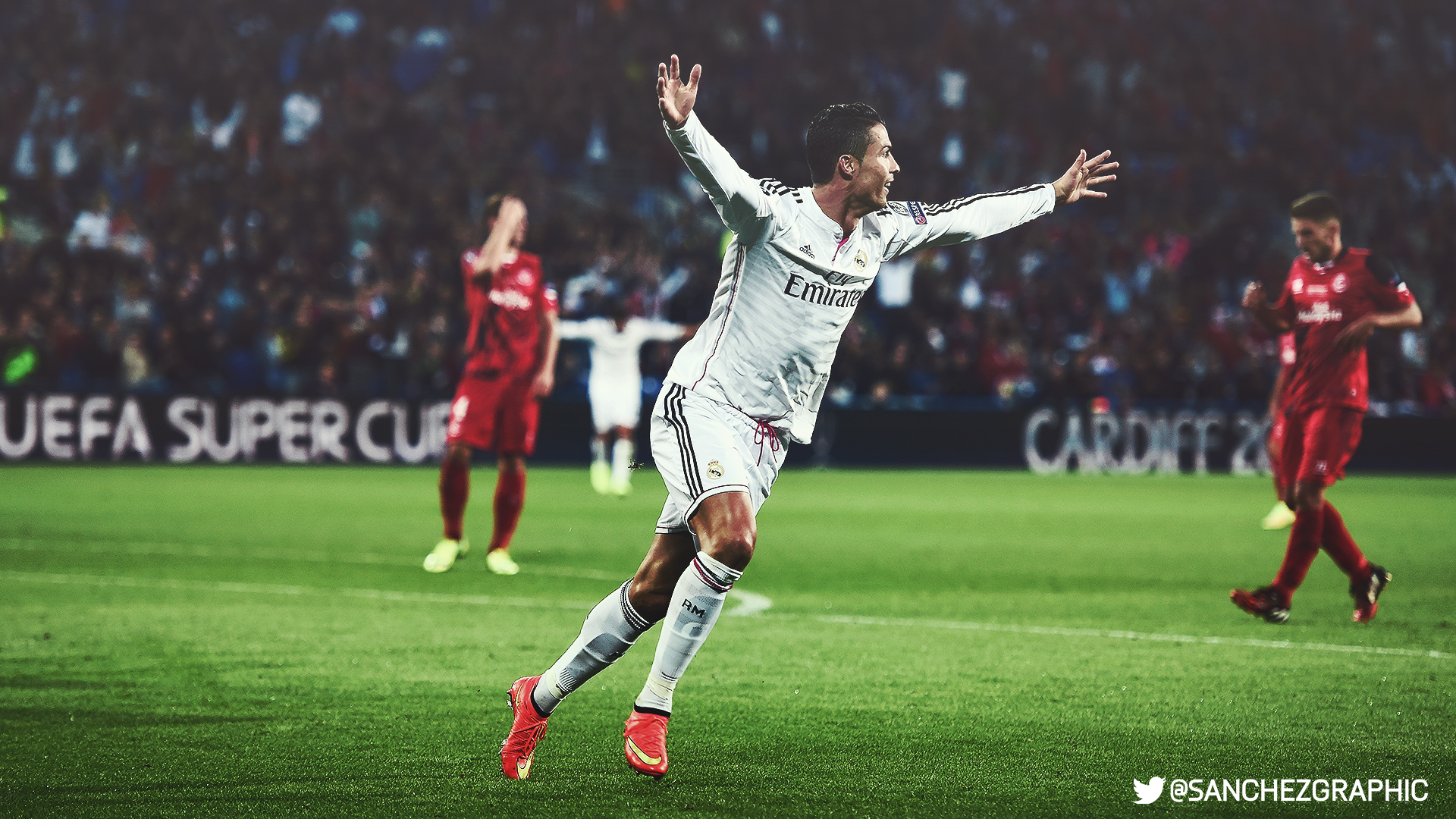 Sanchez Graphics Cristiano Ronaldo HDR Real Madrid Soccer Men Sport 1920x1080