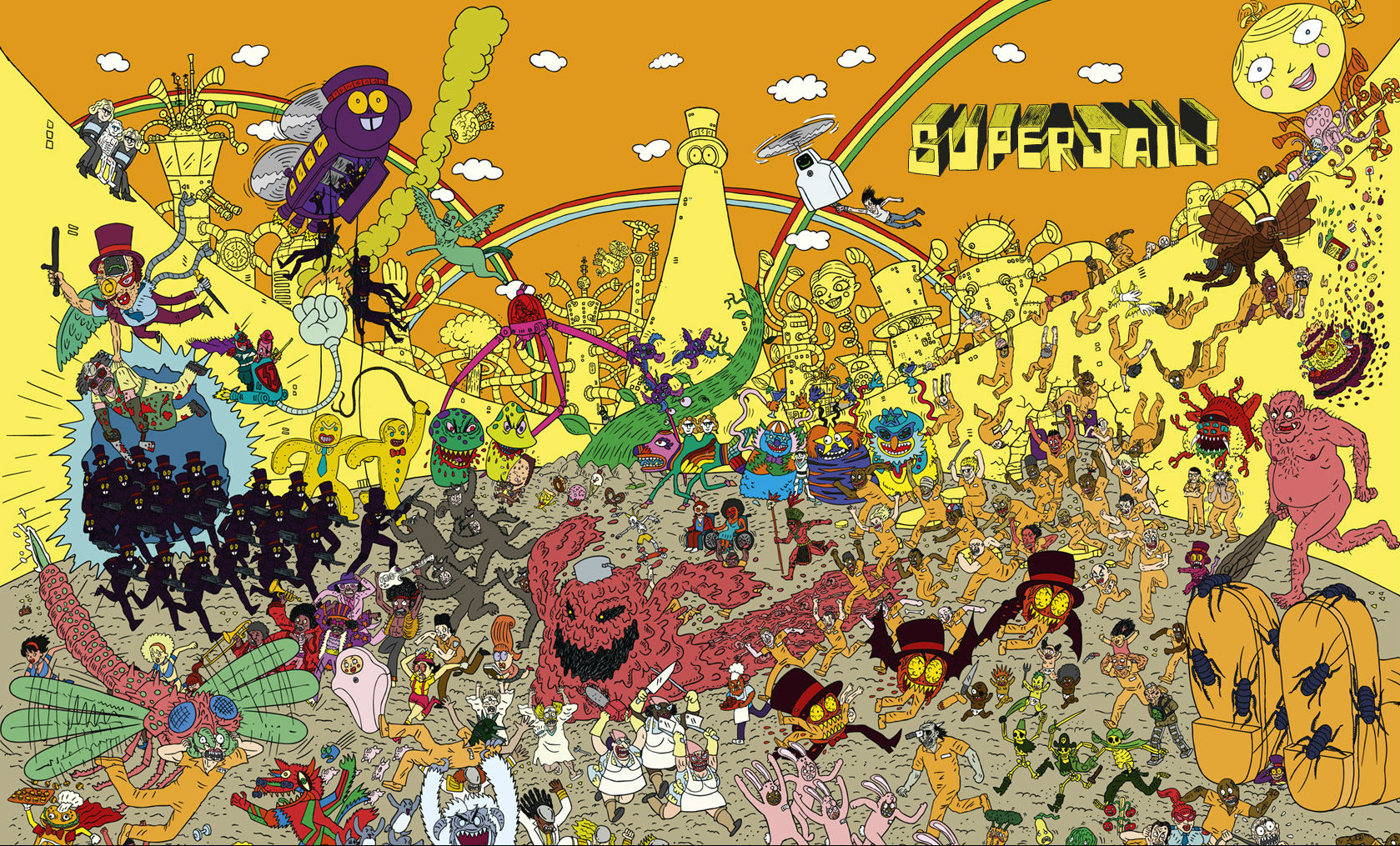 TV Show Superjail 1679x1015