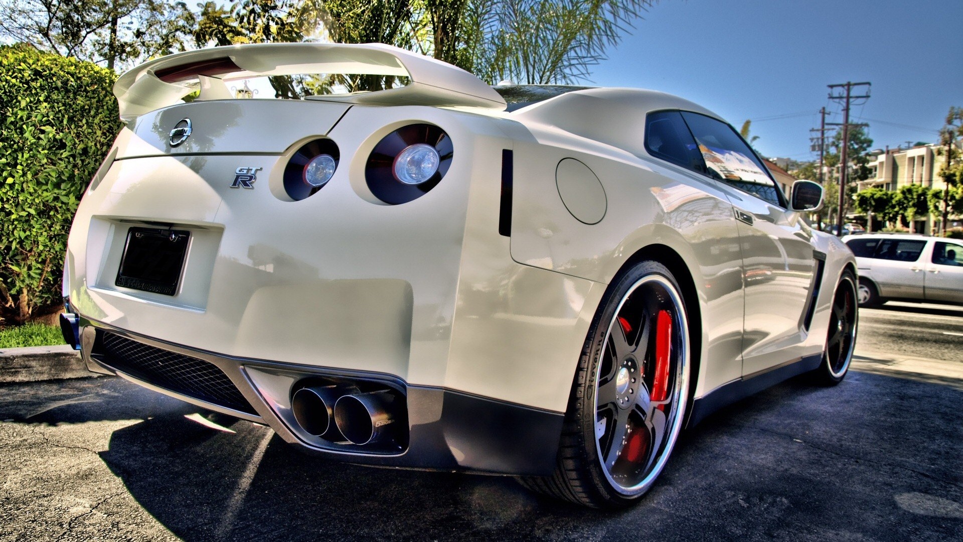 Nissan Skyline GT R Car Nissan GT R Car Nissan White Cars Vehicle 1920x1080