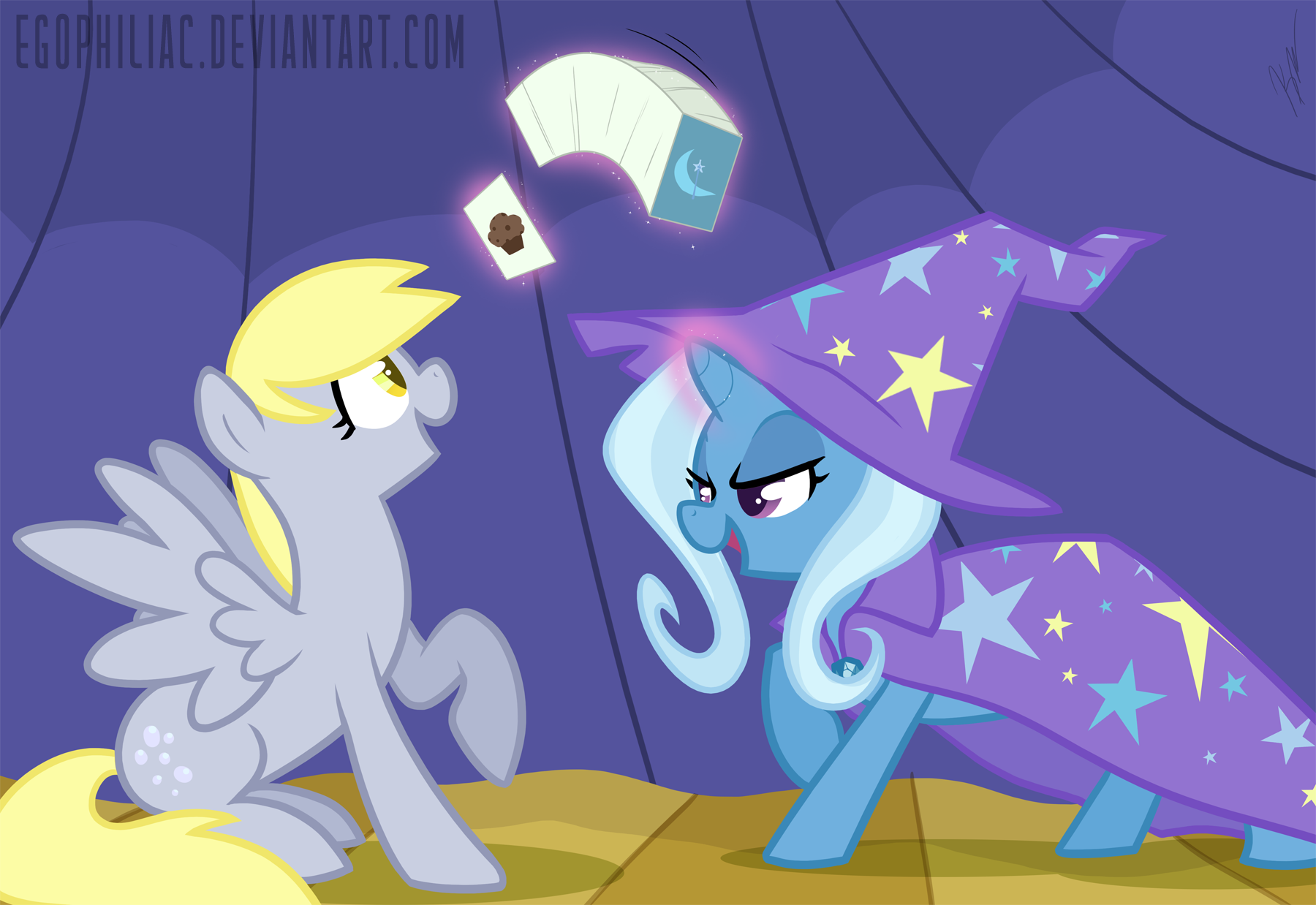 Trixie My Little Pony Derpy Hooves Vector My Little Pony 1800x1238