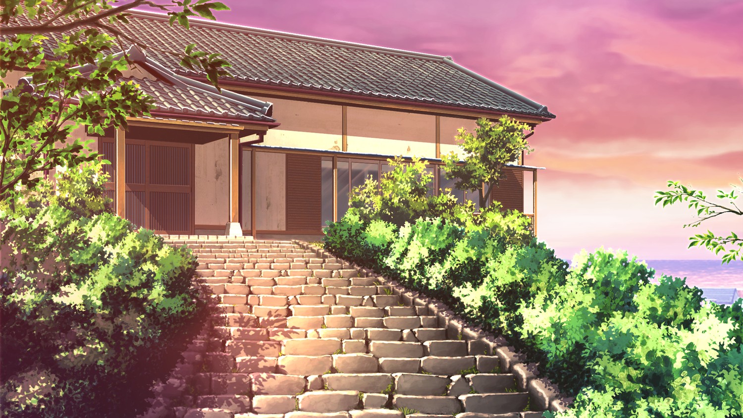 House Isolated Anime 1500x844