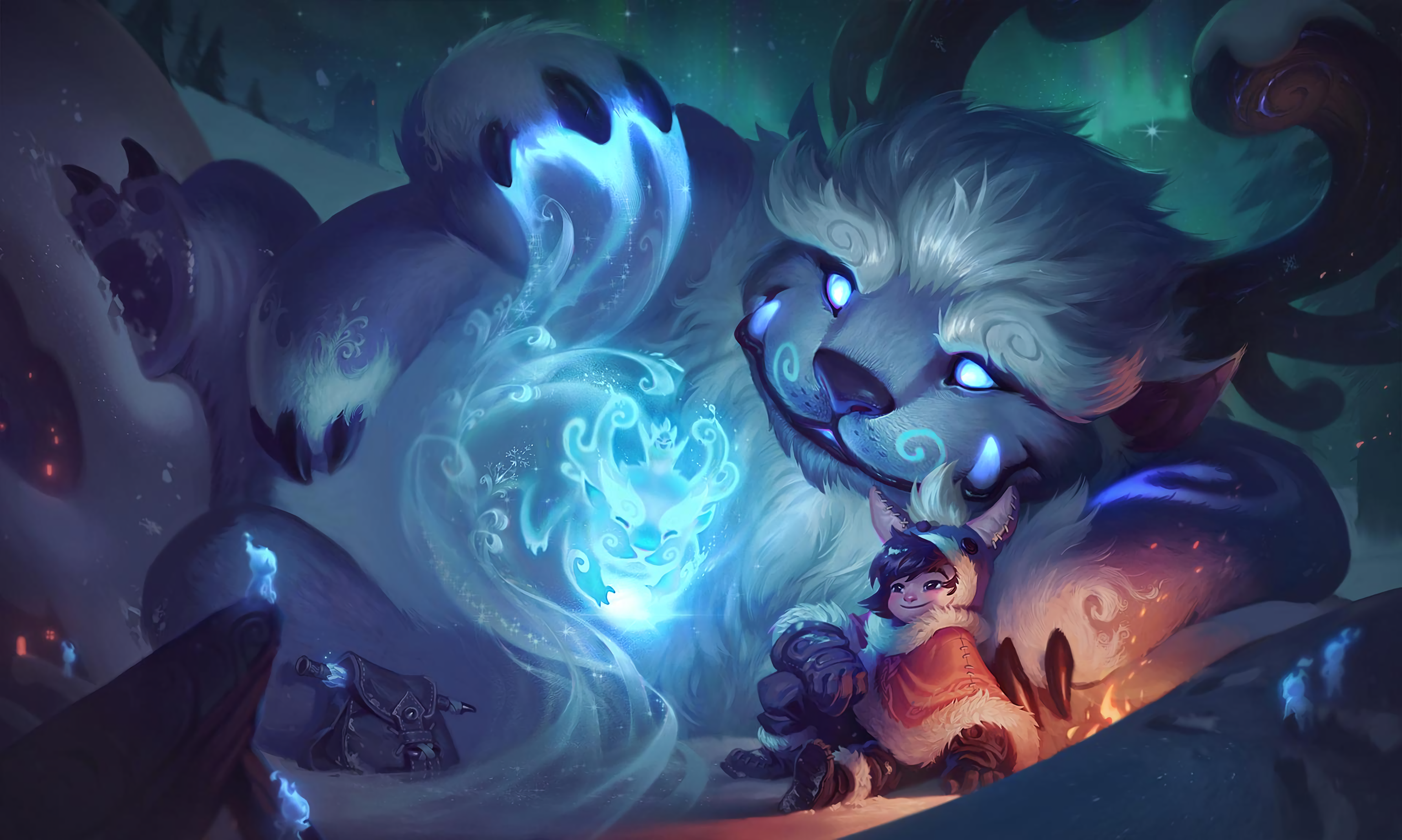 Nunu Freljord League Of Legends 3072x1840