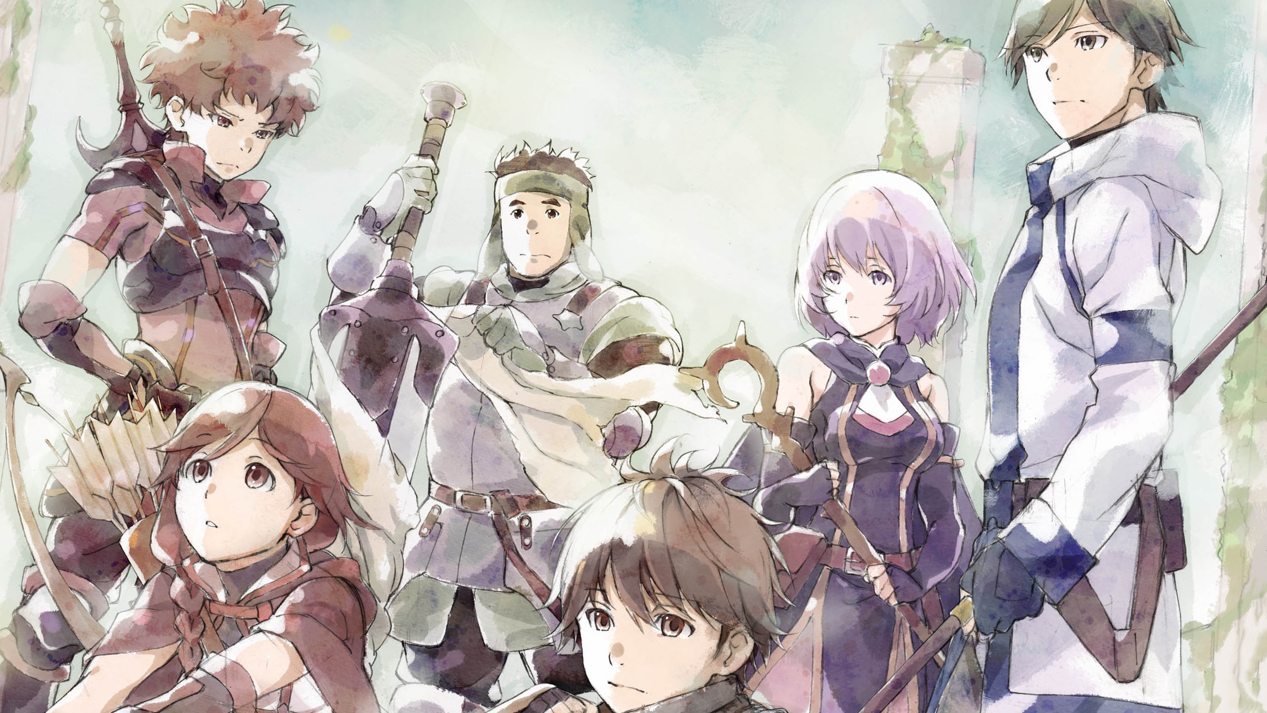 Hai To Gensou No Grimgar Hai To Gensou No Grimgar Anime Girls Anime Boys Anime 2560x1440