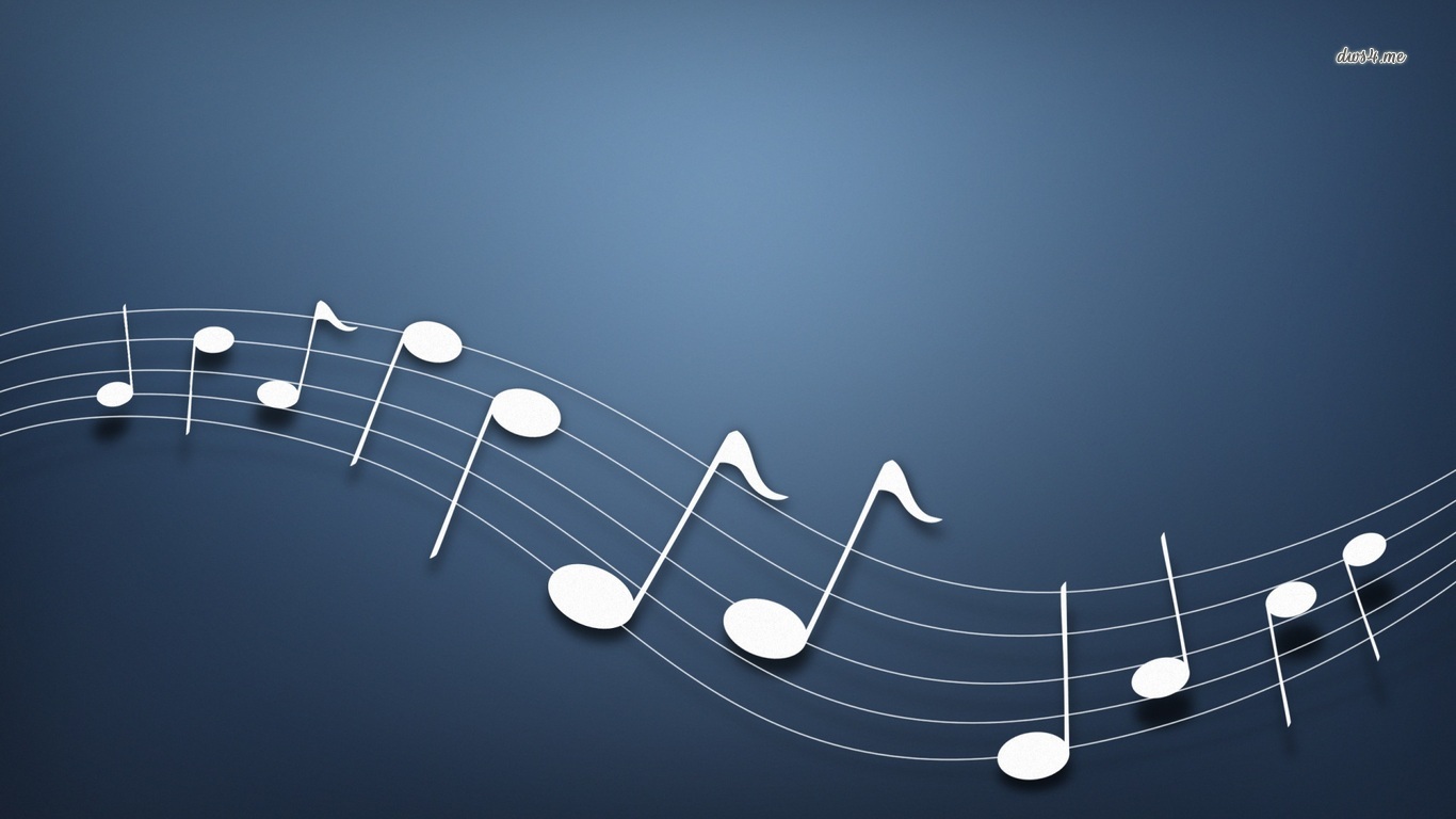 Musical Note 1366x768