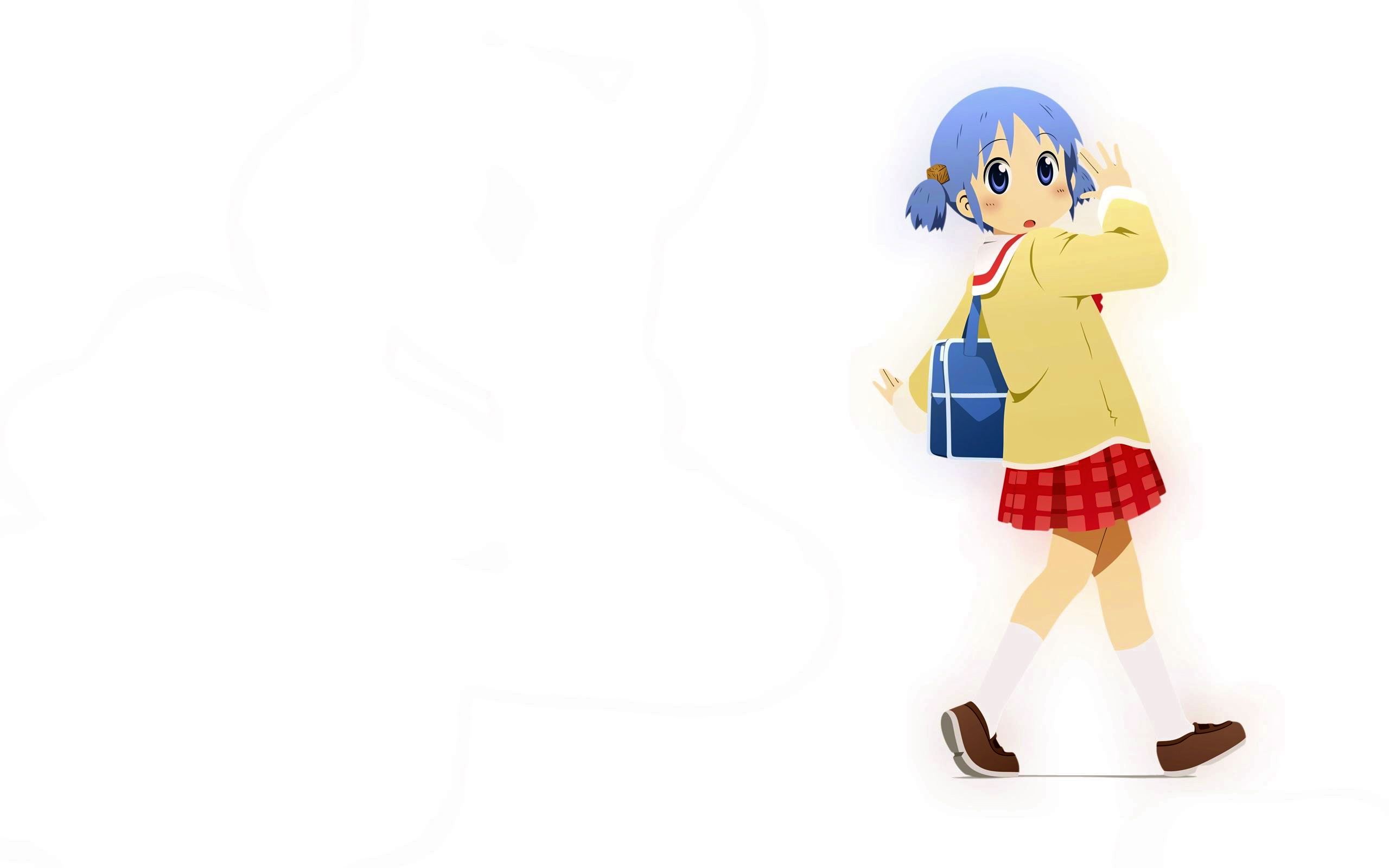 Nichijou Anime Girls Naganohara Mio 2560x1600