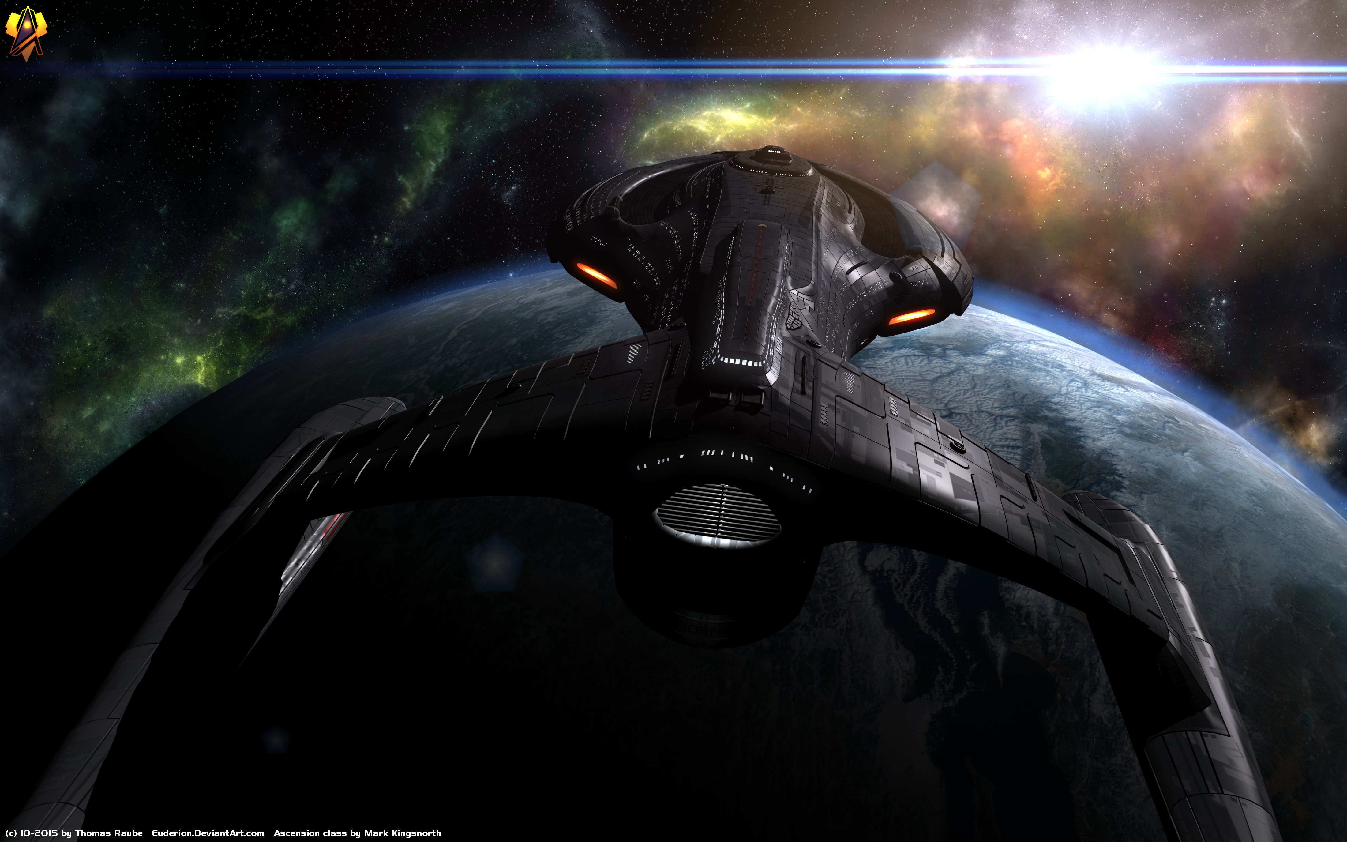 Star Trek Starship Ascension Class 4400x2750