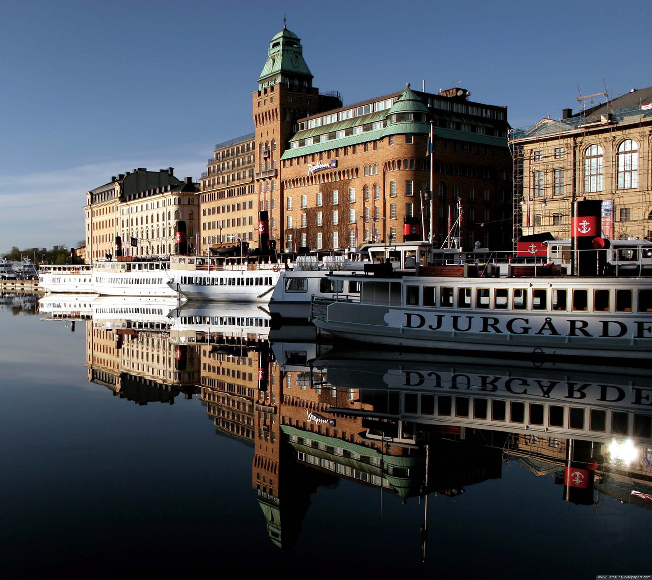 Stockholm Sweden Cityscape 2160x1920