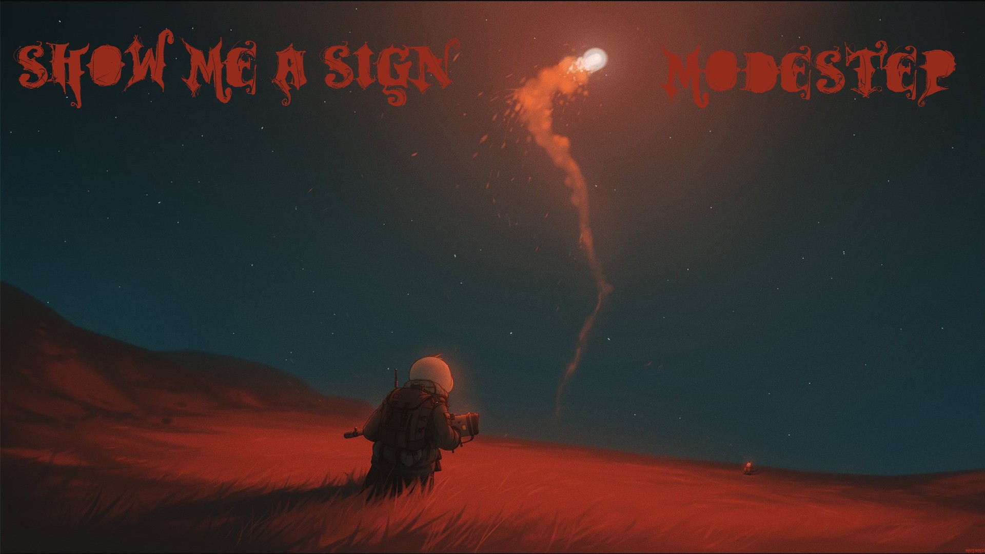 Sign Modestep Sky Sky 1920x1080