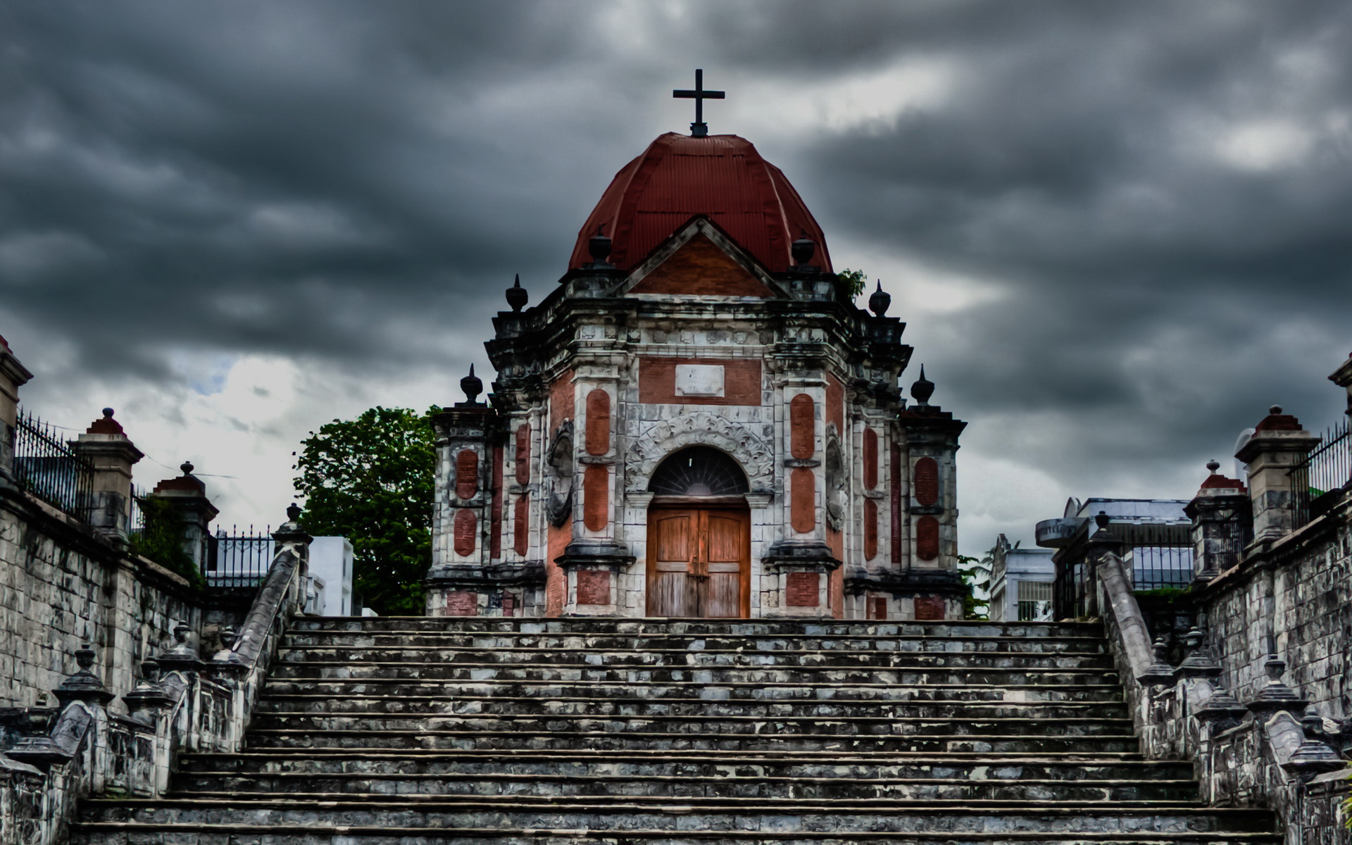 Religious Church Old Philippines Architecture 1920x1200