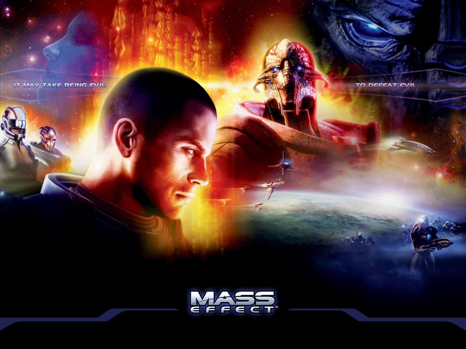 Mass Effect Commander Shepard Saren Arterius 1600x1200