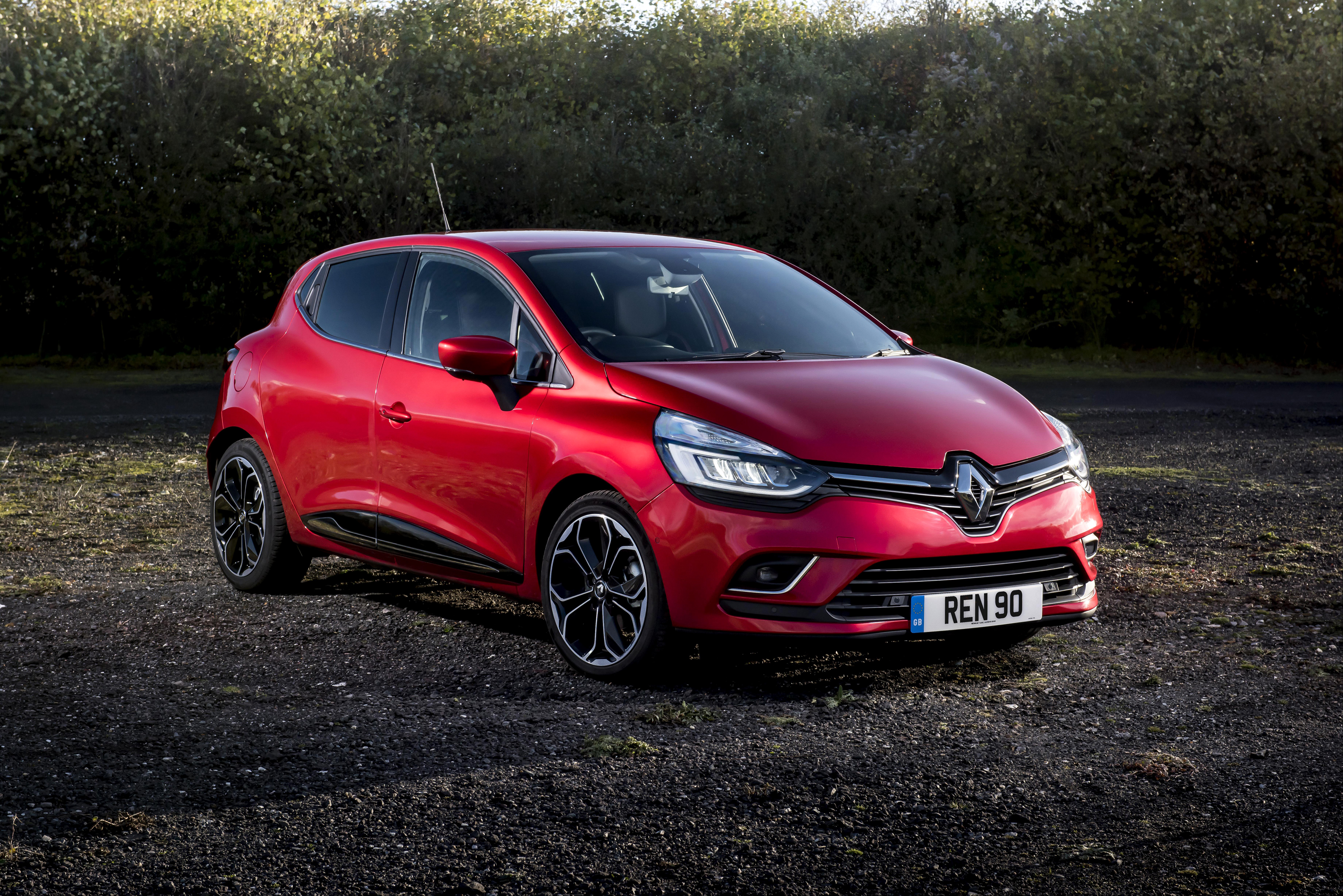 Renault Clio Renault Red Car Car Vehicle Compact Car 3300x2203
