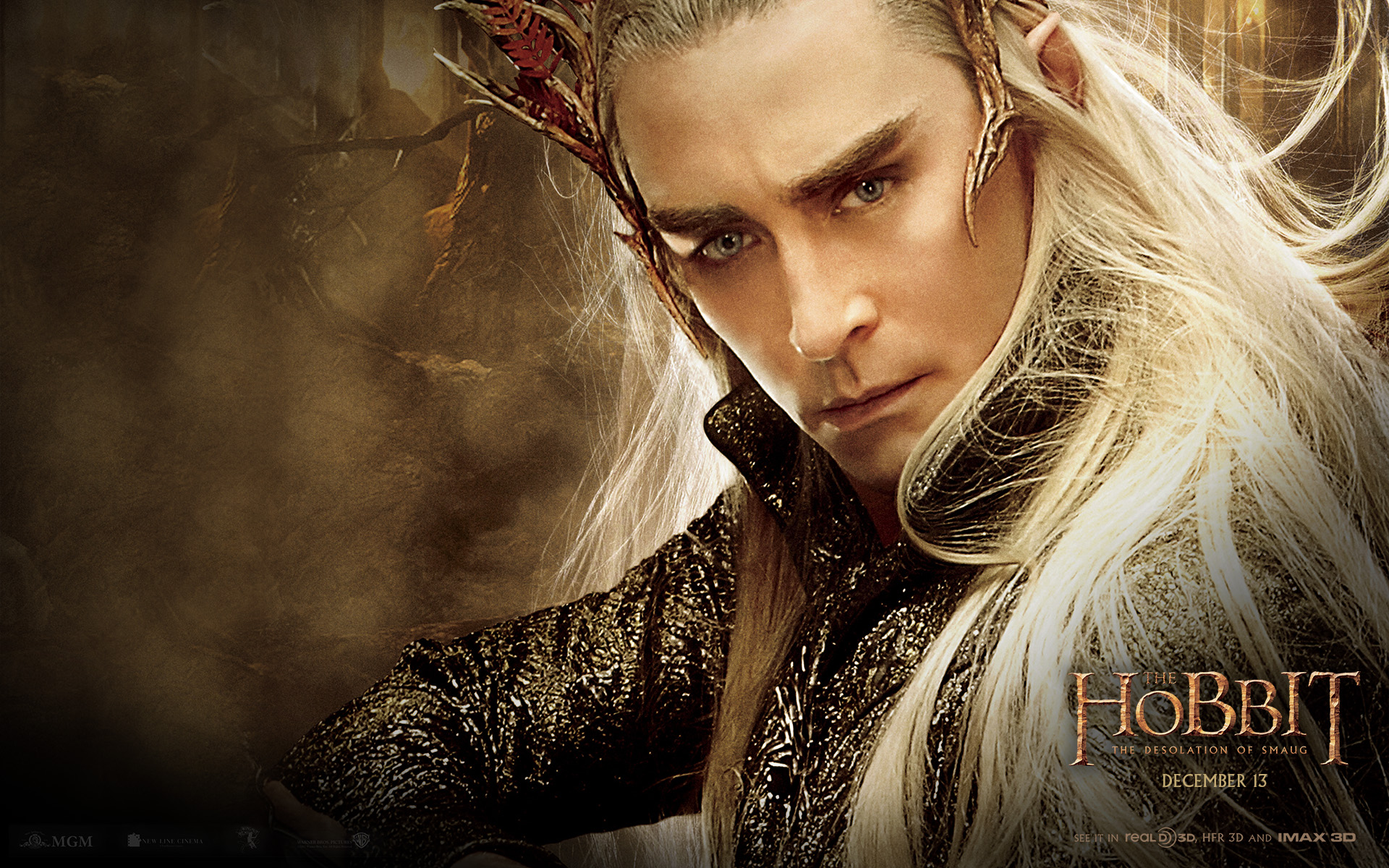 The Hobbit The Desolation Of Smaug Thranduil Elf 1920x1200