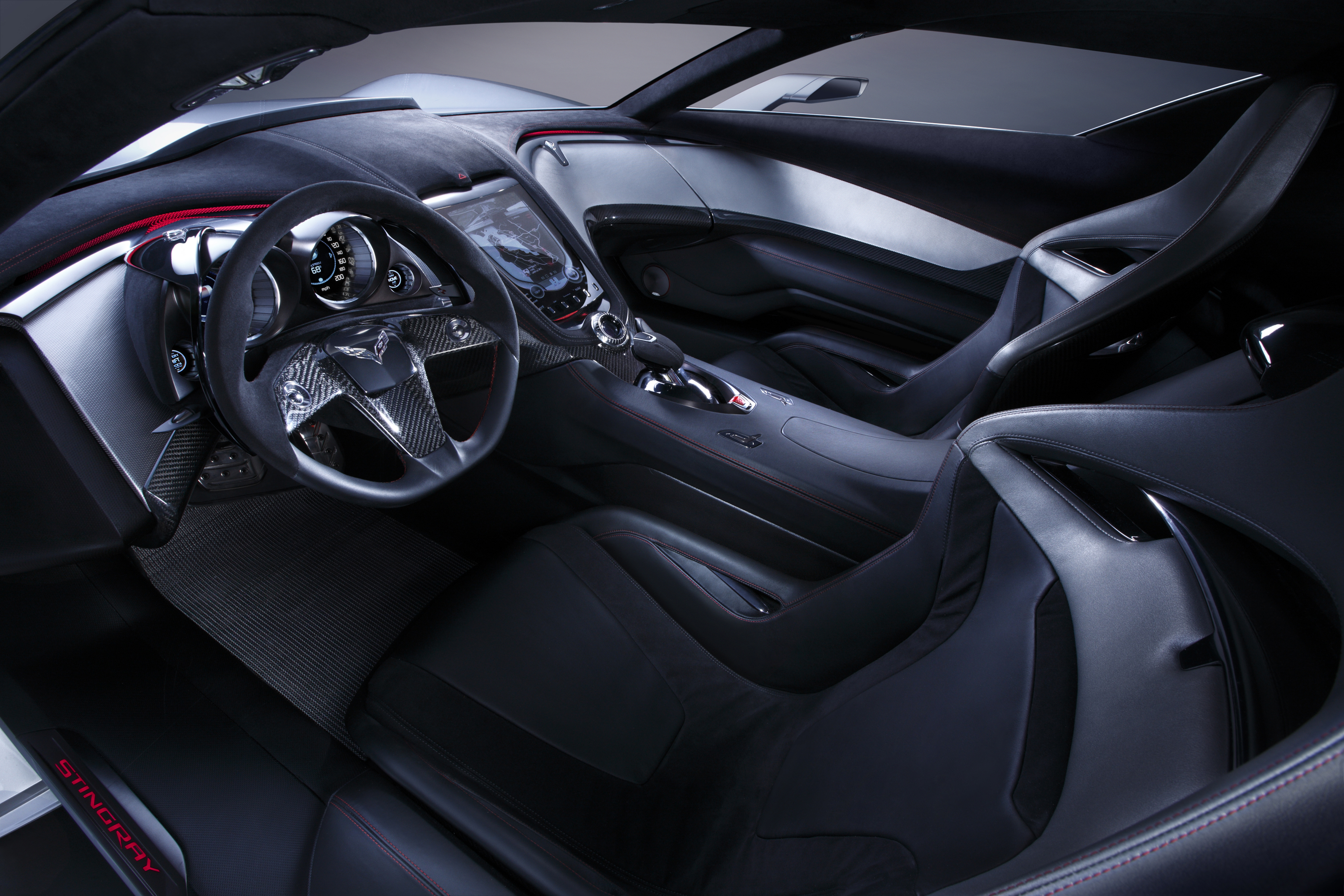 Chevrolet Corvette Stingray Interior Luxury 3000x2000