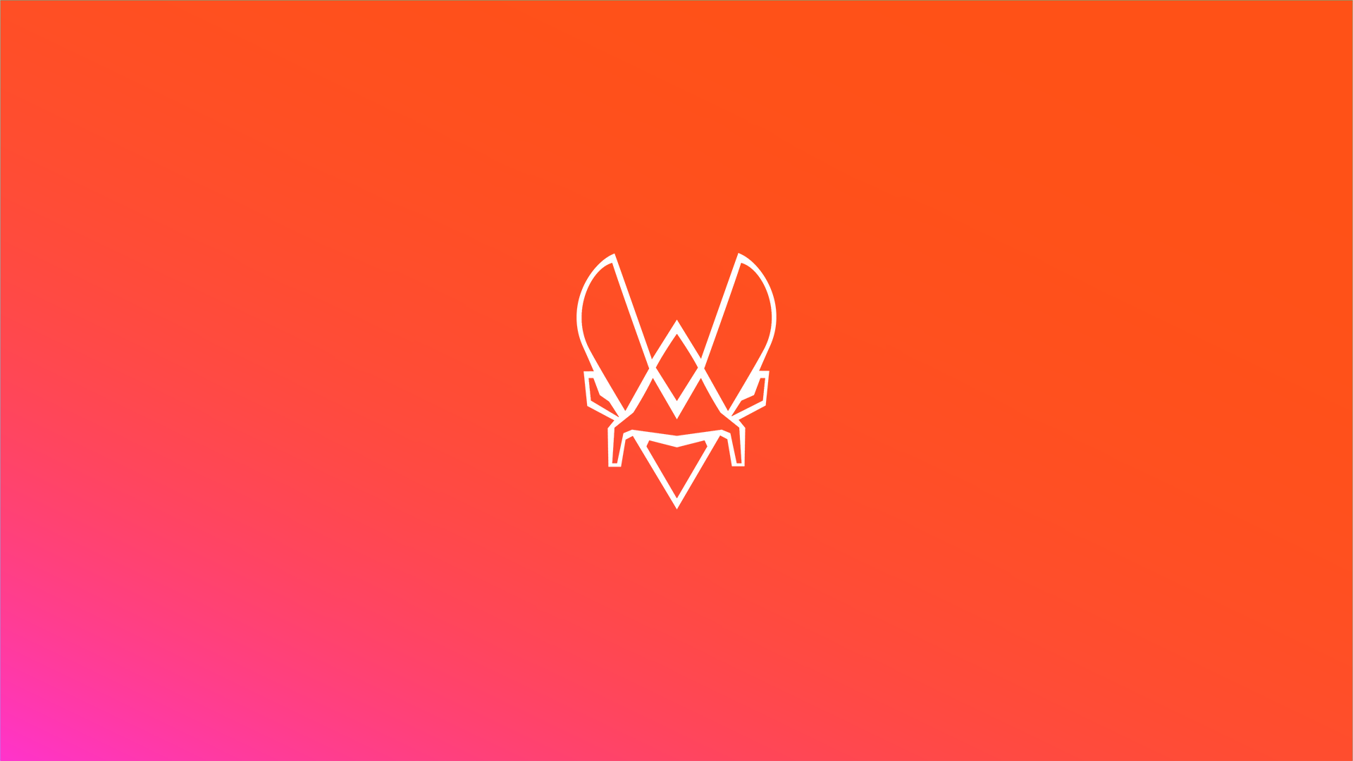 LEC Orange Gradient Simple Background Minimalism 1920x1080