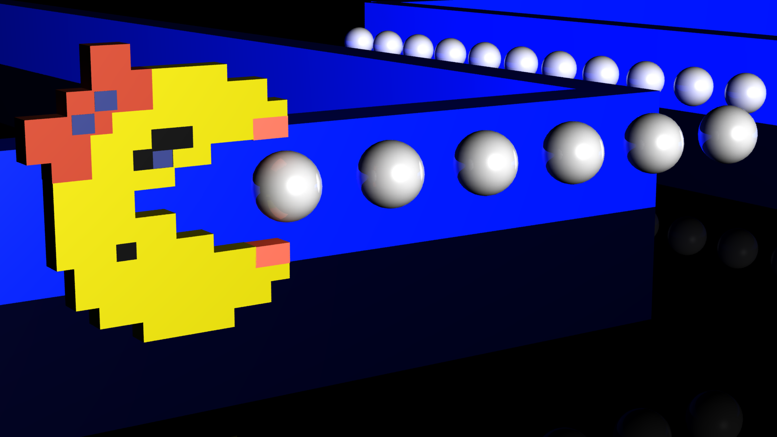 Video Game Ms Pac Man 1600x900