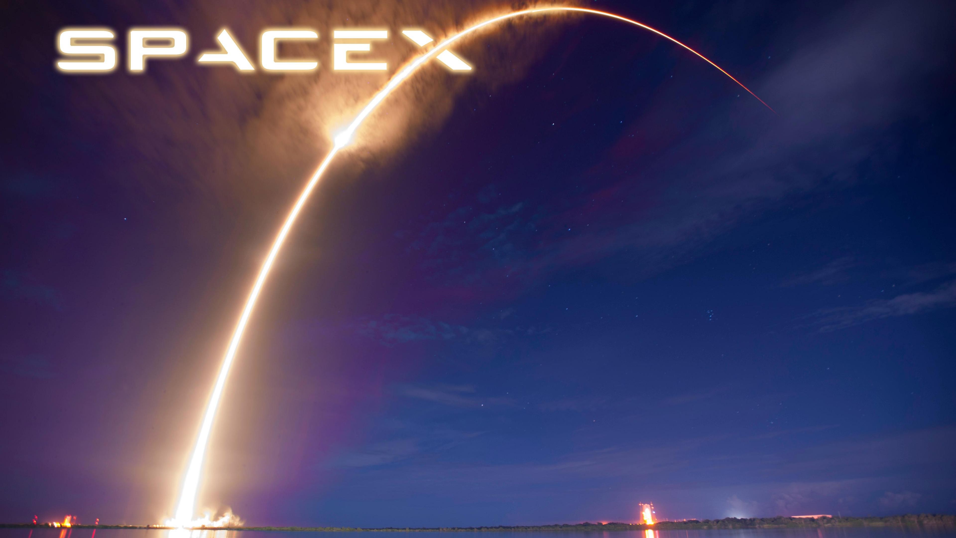 SpaceX Space Rocket Launching 3840x2160