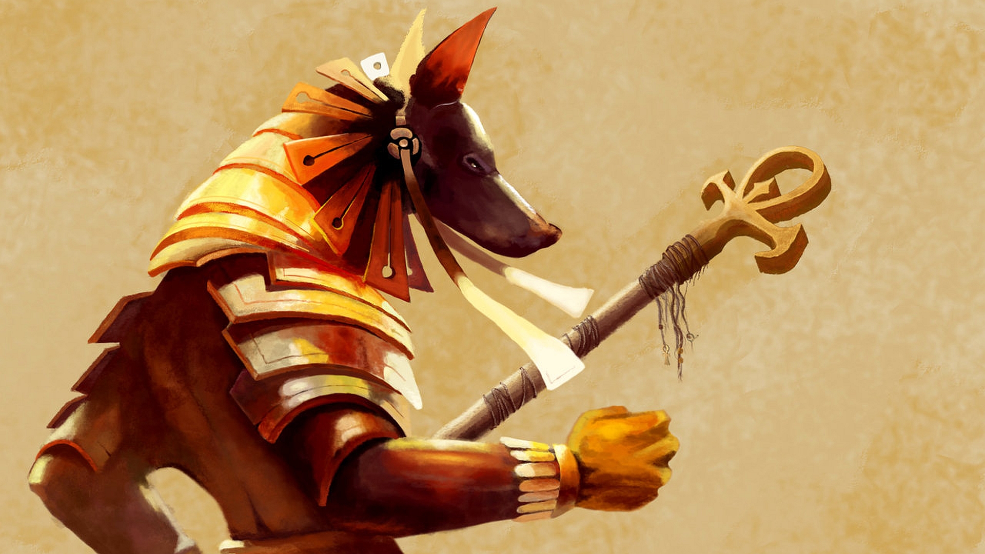 Fantasy Anubis 1920x1080