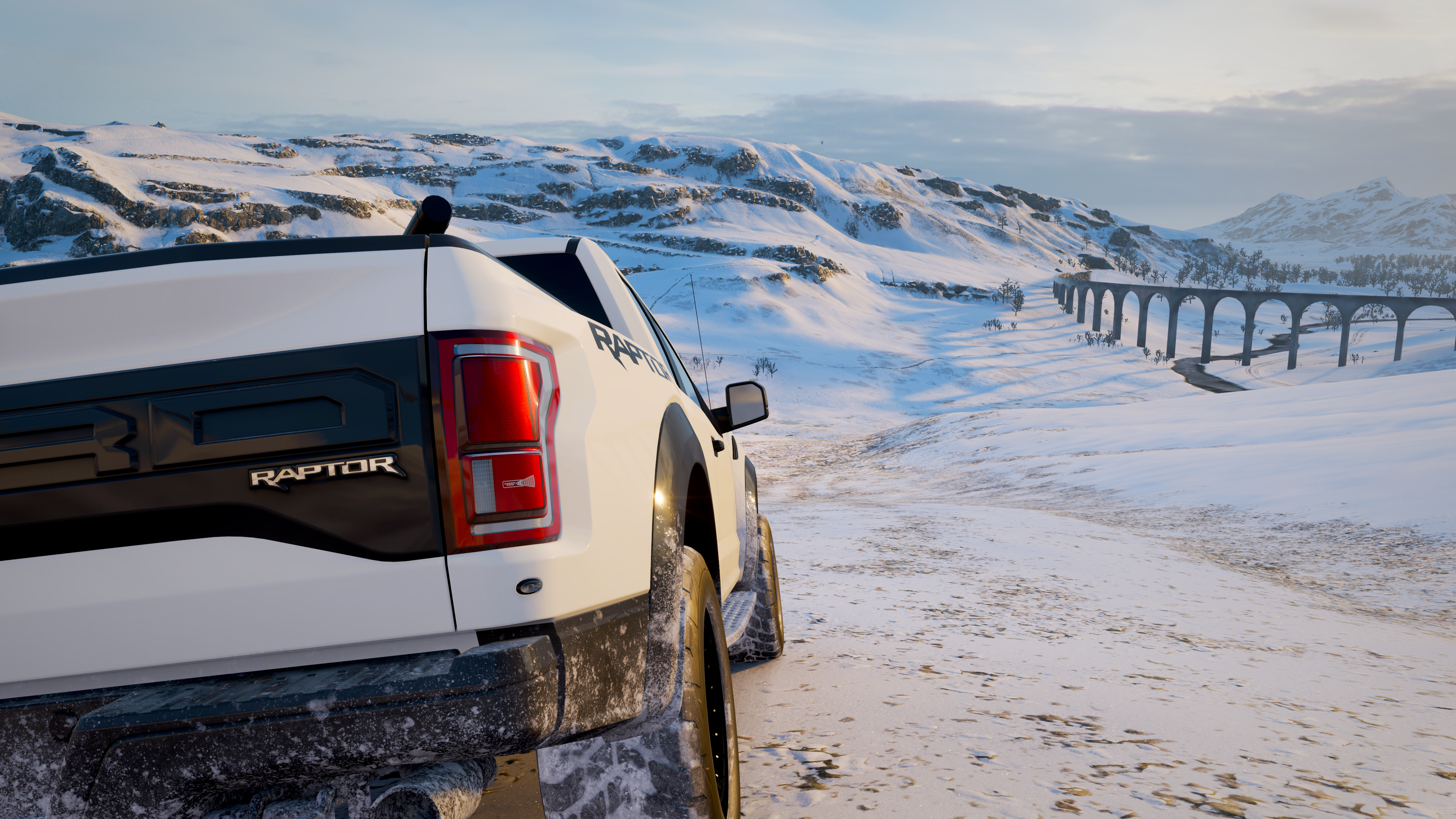 Forza Horizon 4 Ford Raptor Raptor Video Games Car Screen Shot 3840x2160