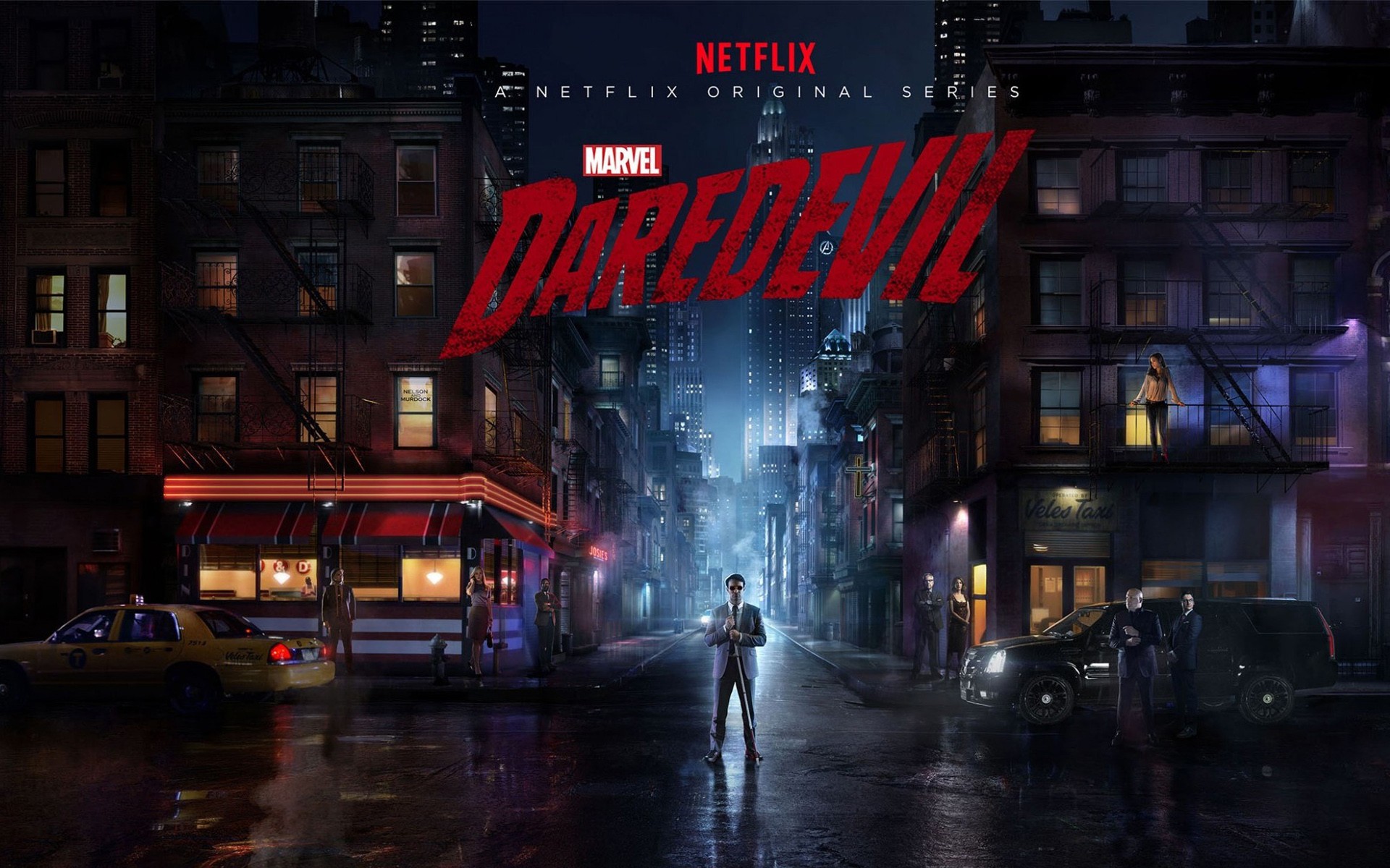 Daredevil Marvel Comics Charlie Cox Daredevil Netflix 1920x1200