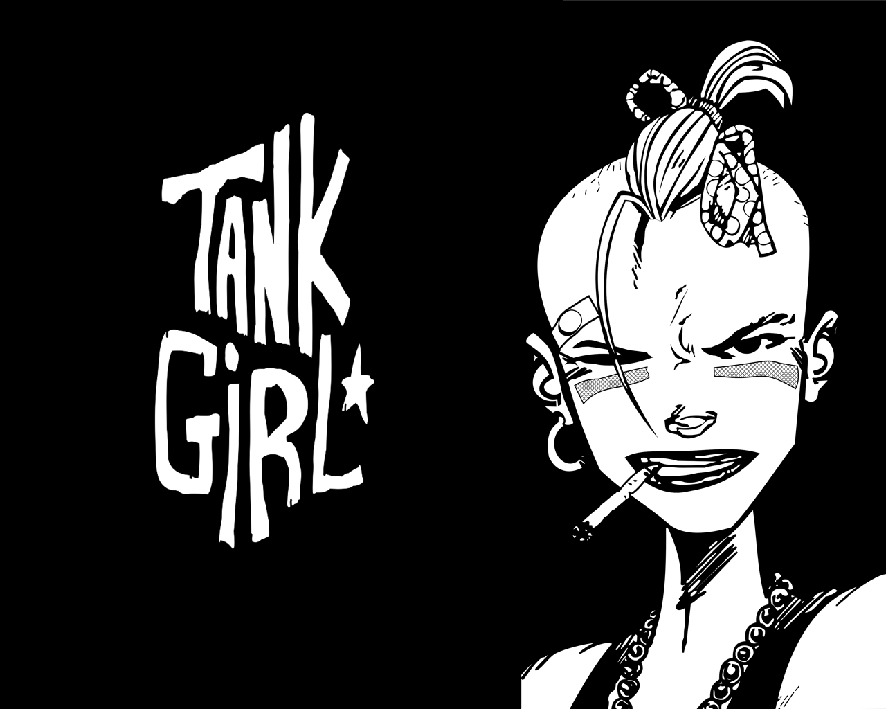Comics Tank Girl 1280x1024