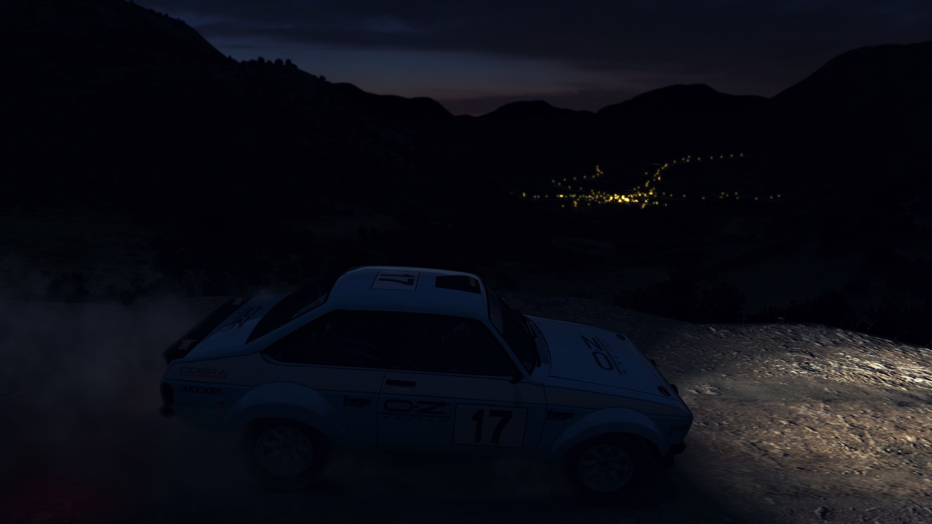 DiRT Rally Rally Cars Dark Screen Shot Video Games 1920x1080