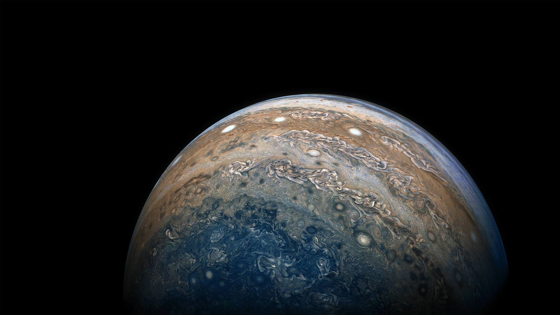 Jupiter Planet Space Juno Space Mission 1920x1080