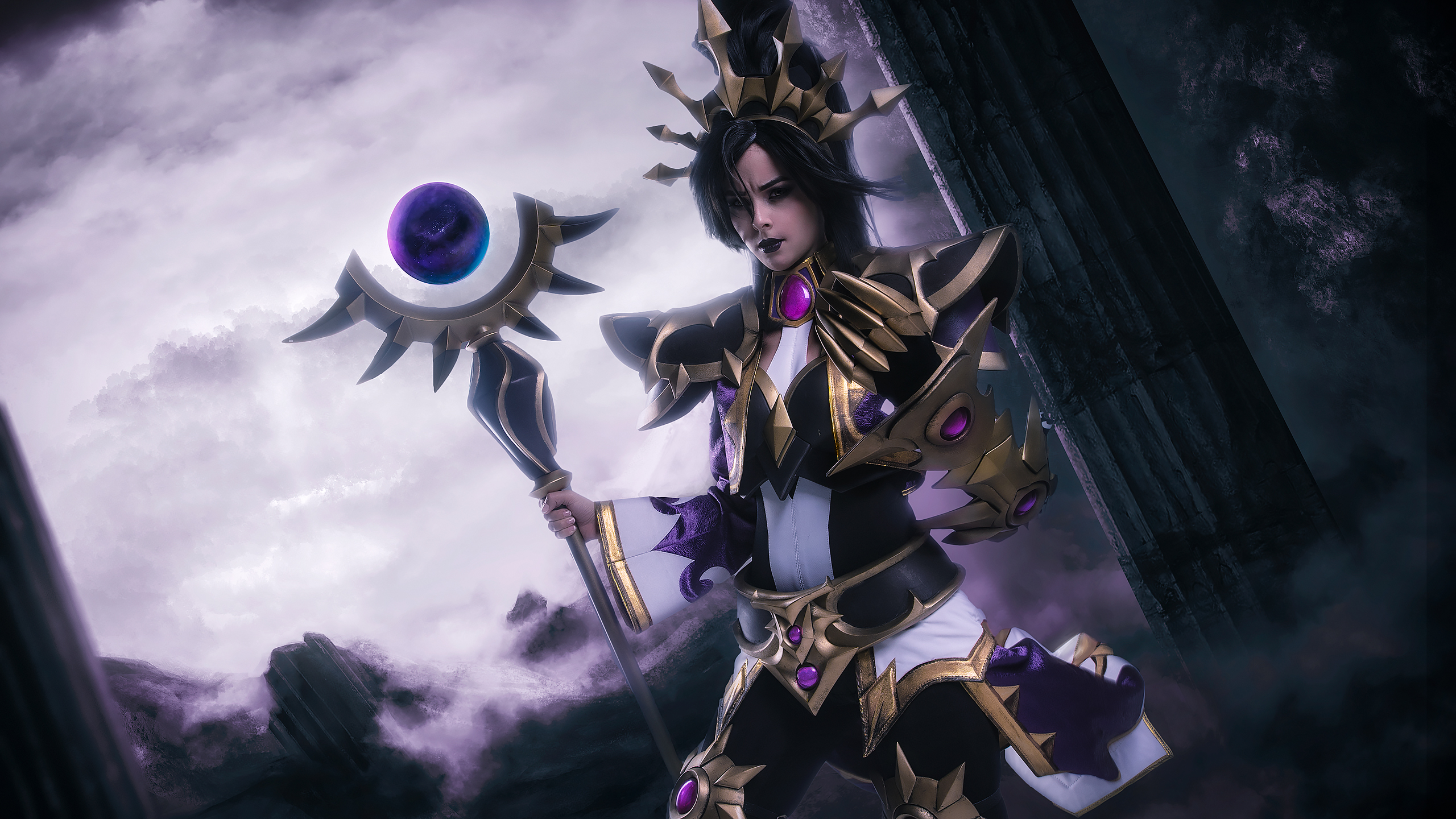 Diablo Iii Heroes Of The Storm Li Ming Disharmonica Helly Von Valentine Cosplay Diablo 2560x1440