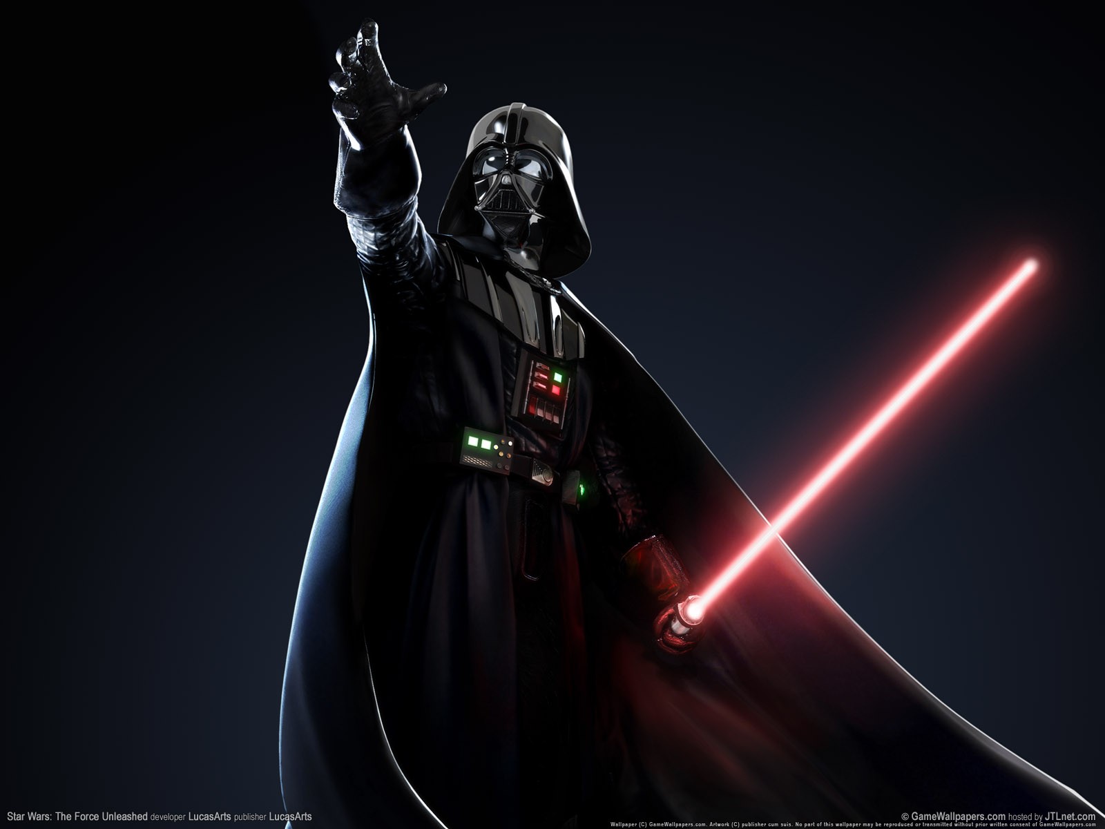 Darth Vader Star Wars Video Games Star Wars The Force Unleashed 1600x1200