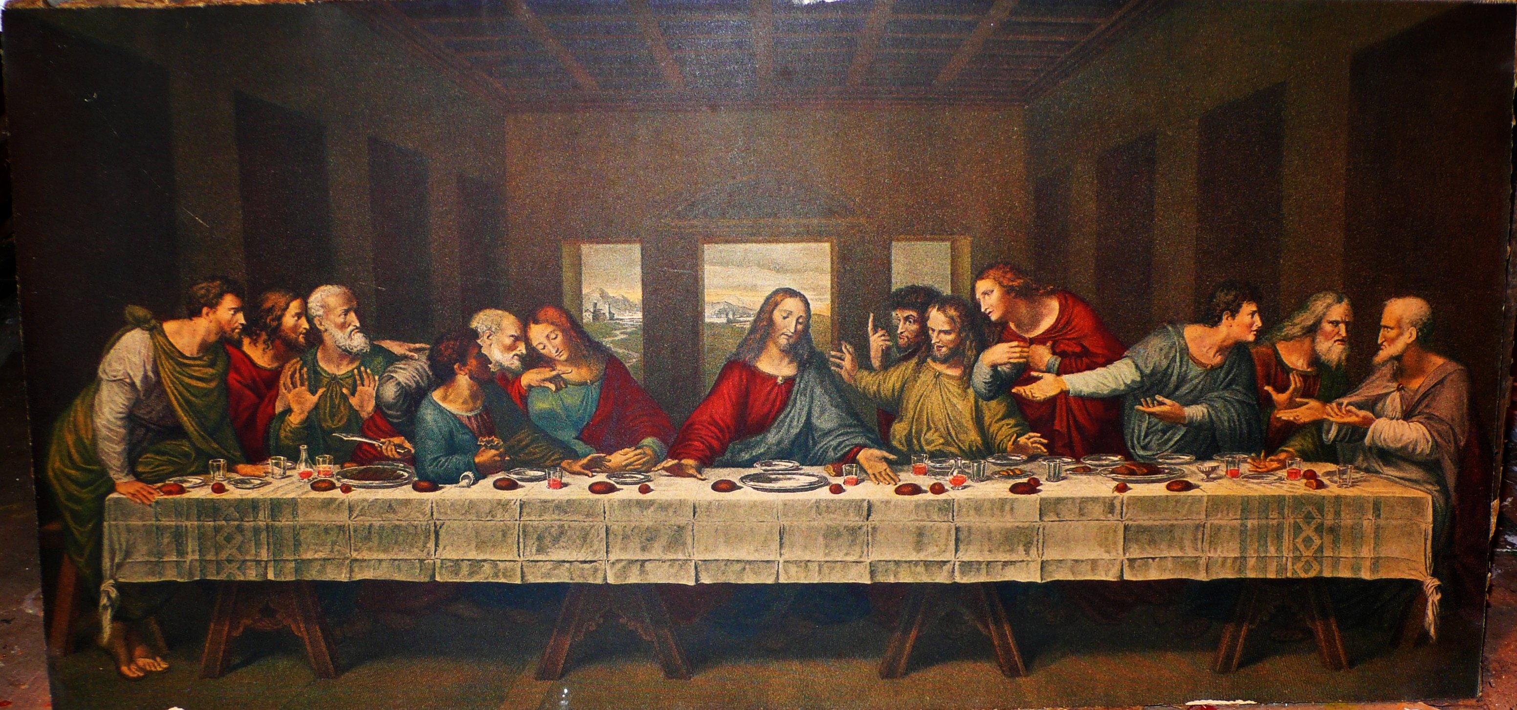 Meal Jesus Christ God 3103x1454