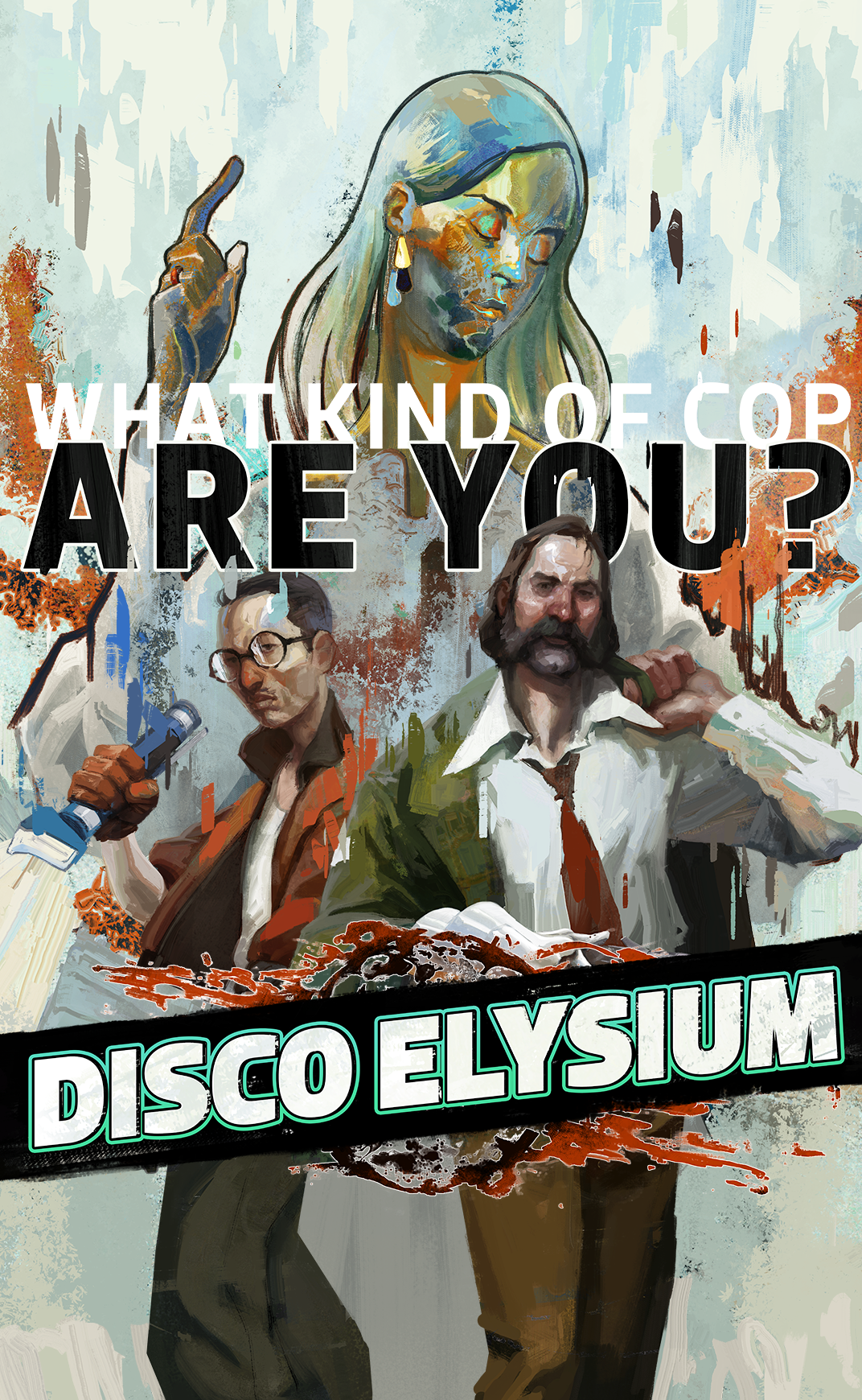 Disco Elysium Cover Art Game Logo Video Games 1072x1740