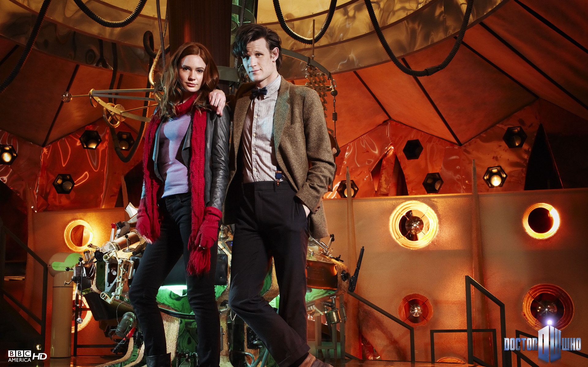 Tv Series Doctor Who Amy Pond TARDiS Karen Gillan 1920x1200