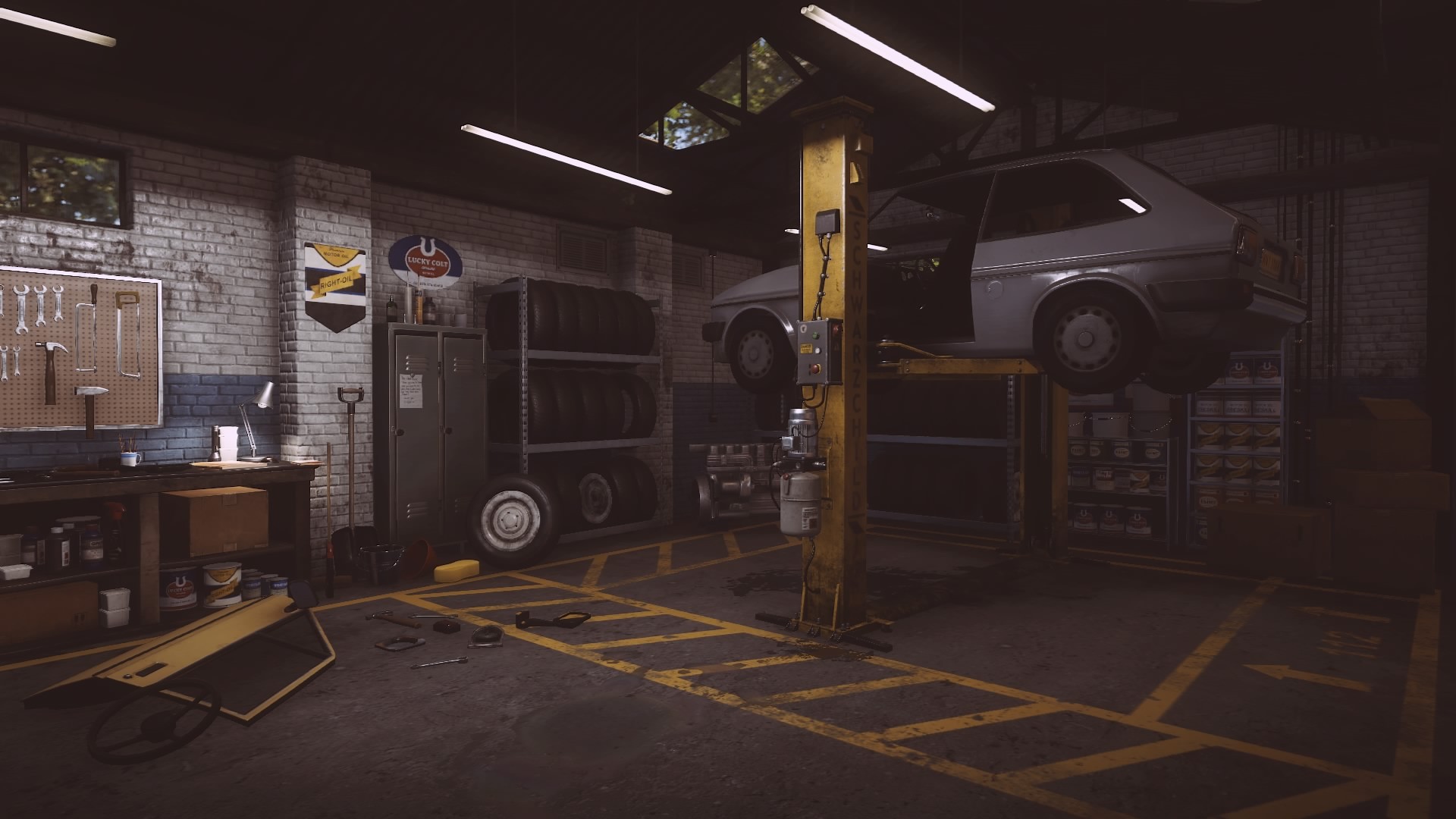 Everybodys Gone To The Rapture In Game CryEngine Garage Workshop 1920x1080