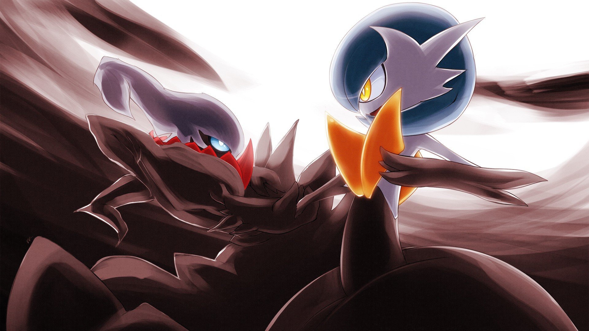 Gardevoir Pokemon Darkrai 1920x1080