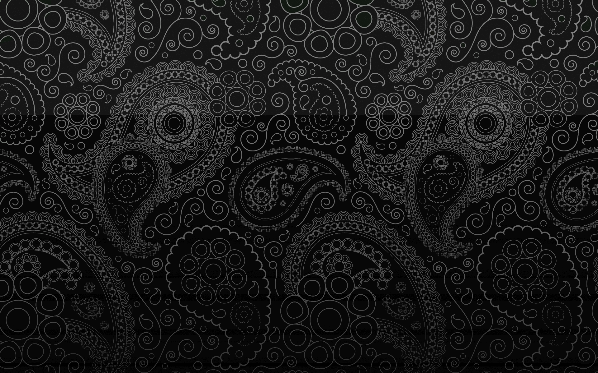 Paisley Monochrome Digital Art Texture Pattern 1920x1200