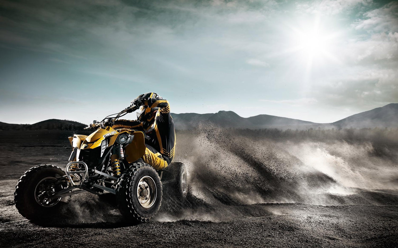 ATVs Desert Vehicle Dirt Racing 1680x1050