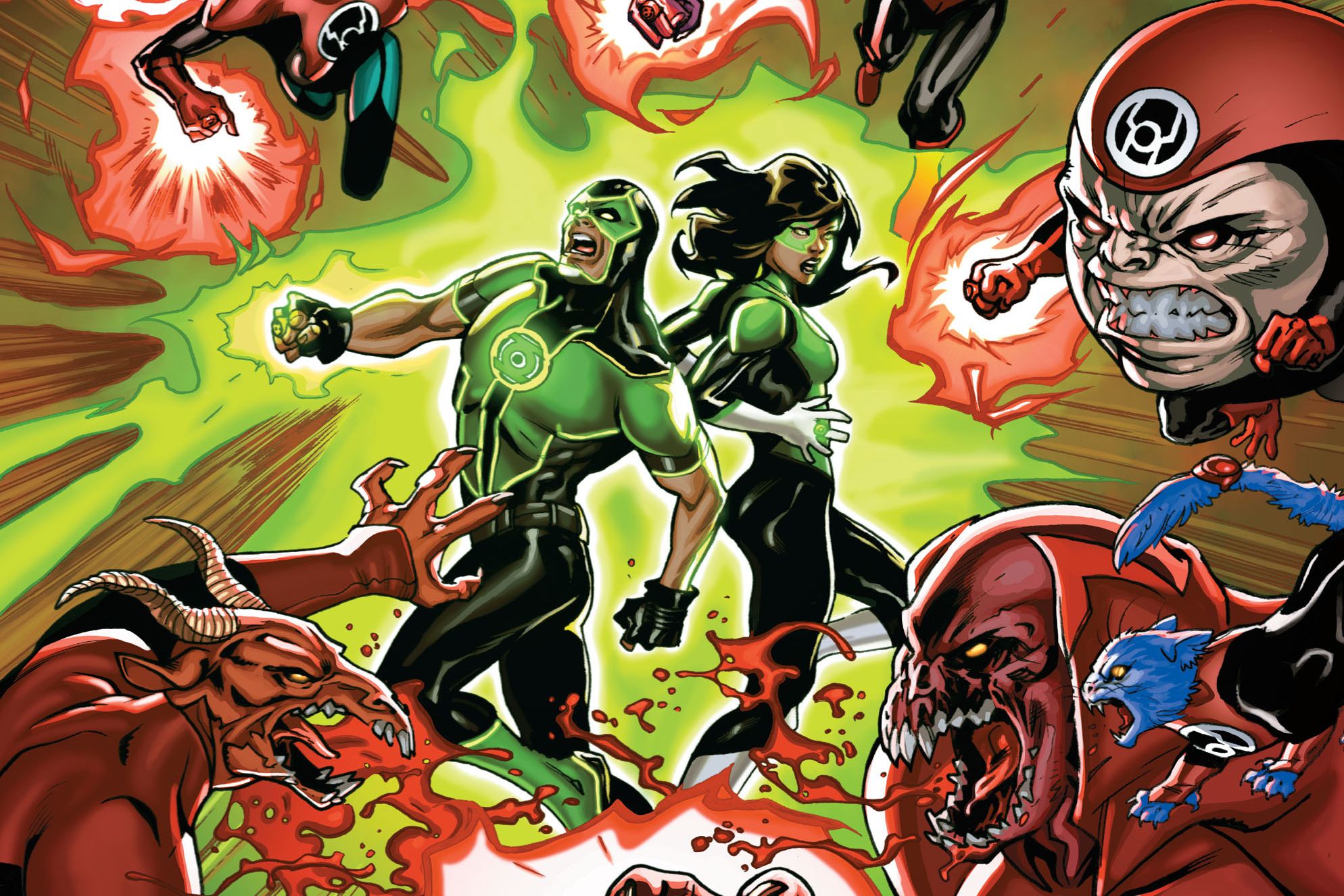 Comics Green Lantern Corps 1988x1326