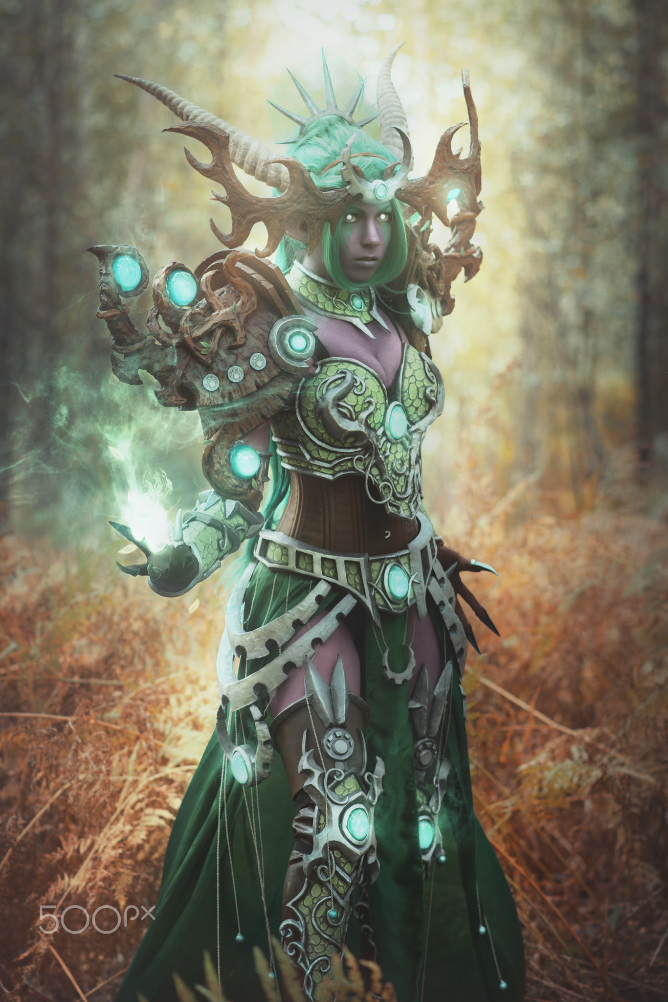 Fantasy Girl 500px Druid World Of Warcraft Cosplay 1366x2048