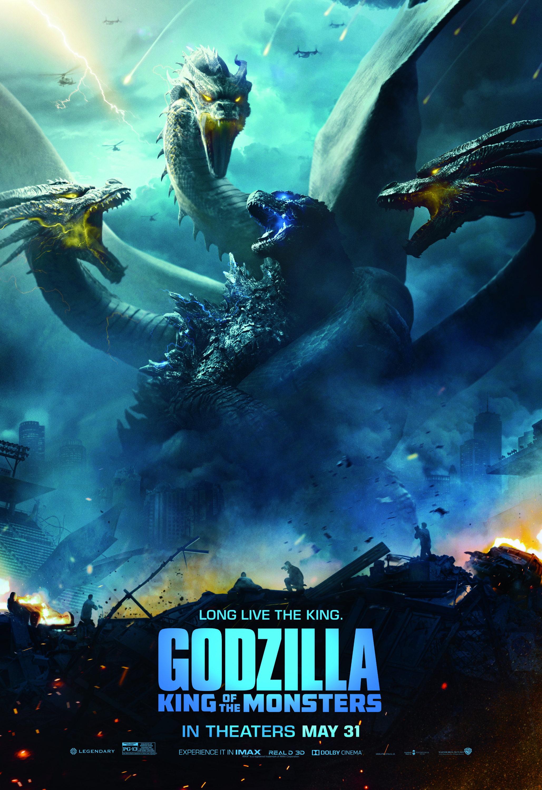 Godzilla Godzilla King Of The Monsters Movies King Ghidorah 2057x3000