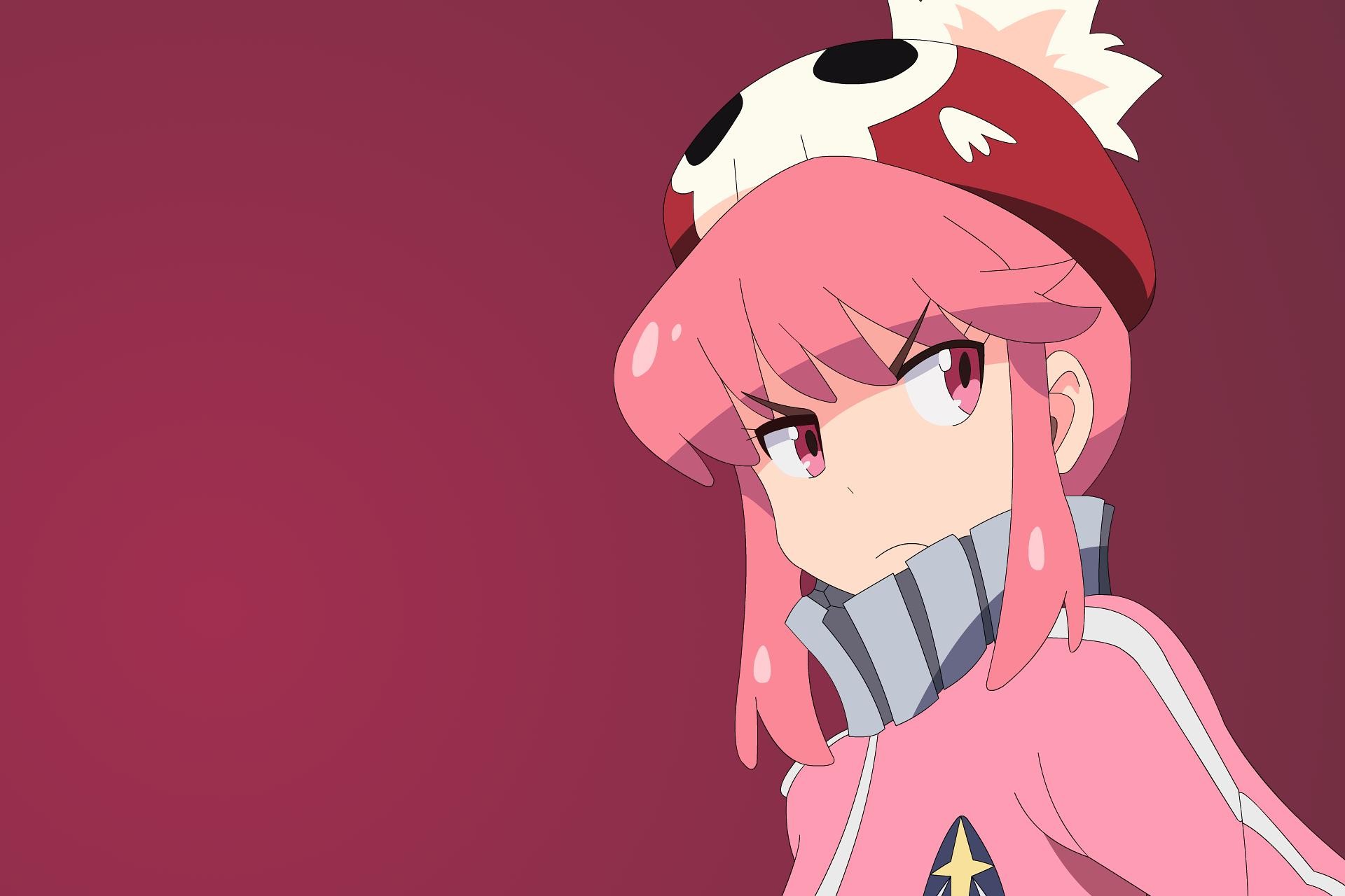 Kill La Kill Jakuzure Nonon Anime Girls Pink Hair Simple Background Anime 1920x1280