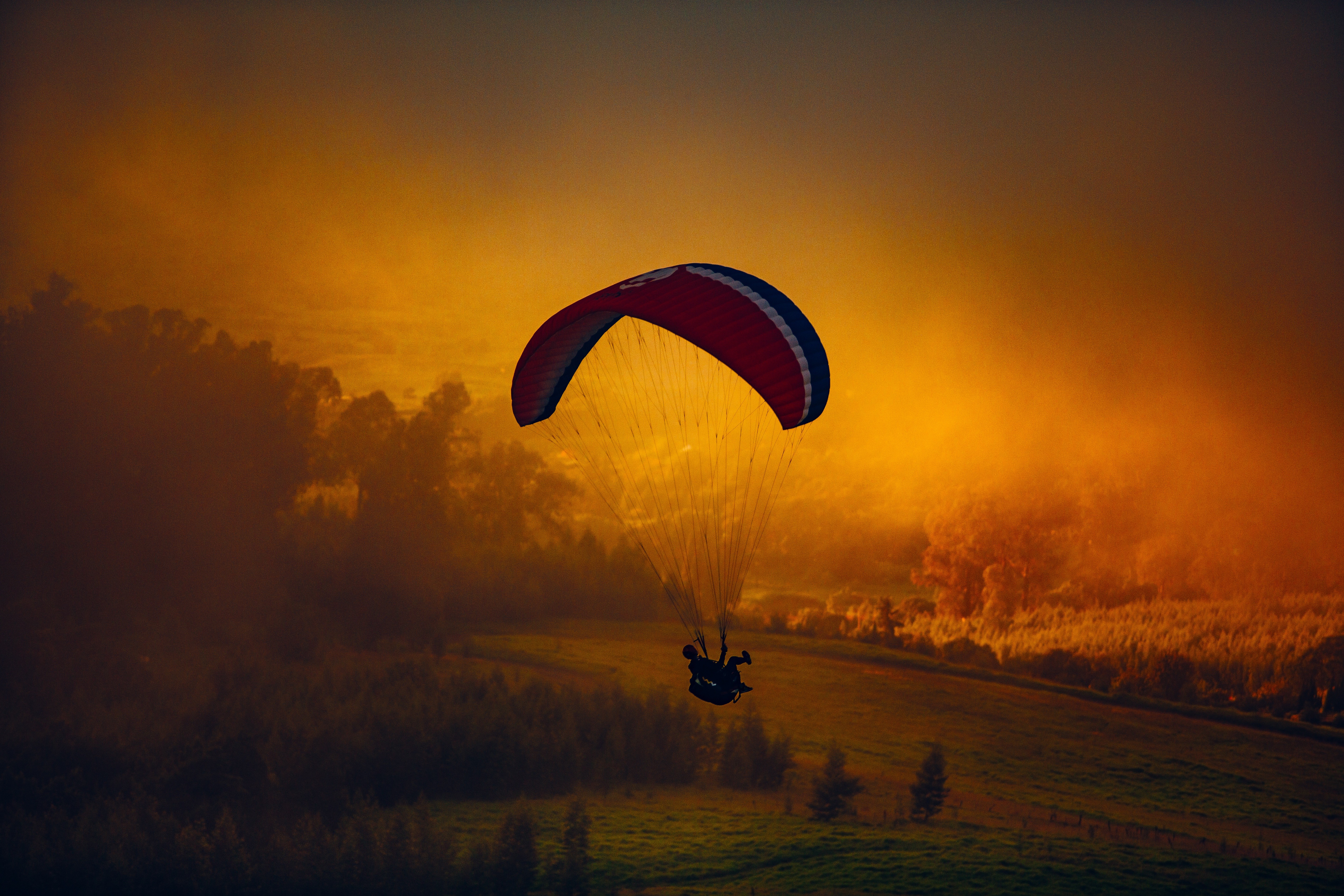 Nature Landscape Parachutes 5760x3840